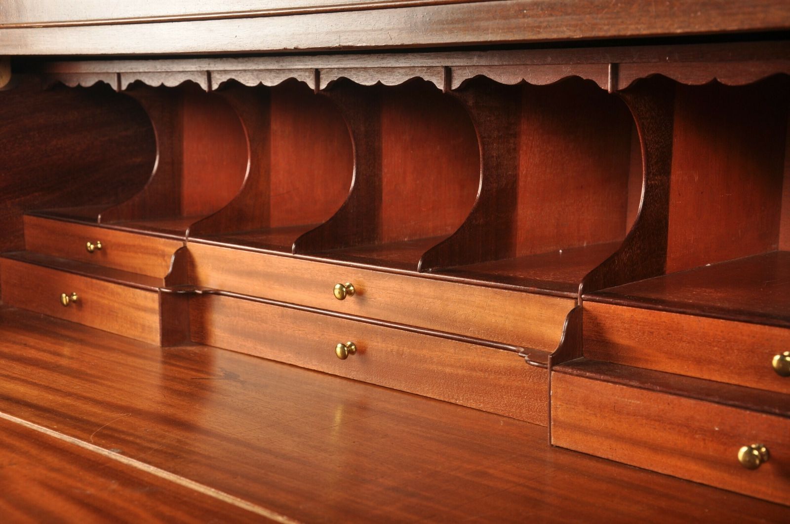 Fine 18th Century Mahogany Secretaire Tallboy photo Furniture