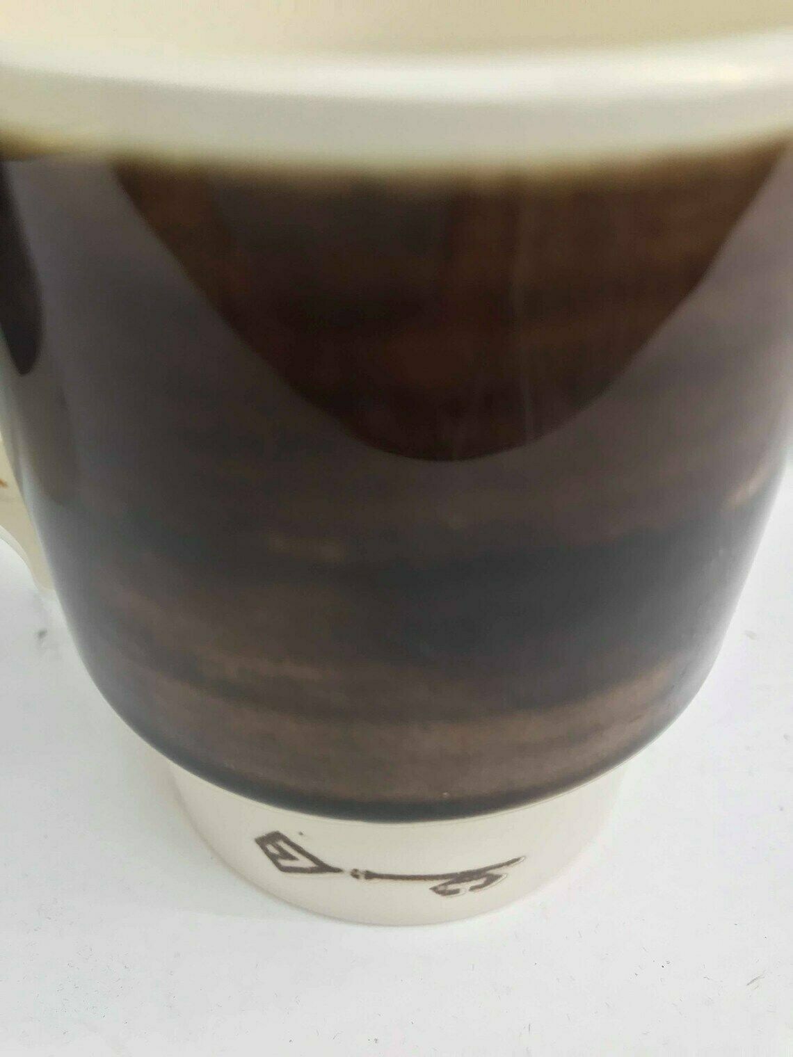 photo vinterior Koffiekopjesset Bruin Vintage Set Van 3 Stapelbare Thee  En Koffiekopjes Met Schoteltjes Clé D'or Van Petrus Regout Royal Sphinx Maastricht Jaren 60–70 Espresso