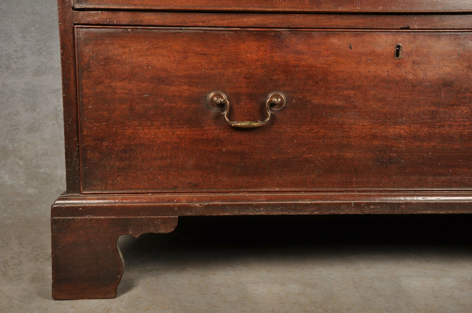18th Century Mahogany Tallboy, 1700s photo vintage