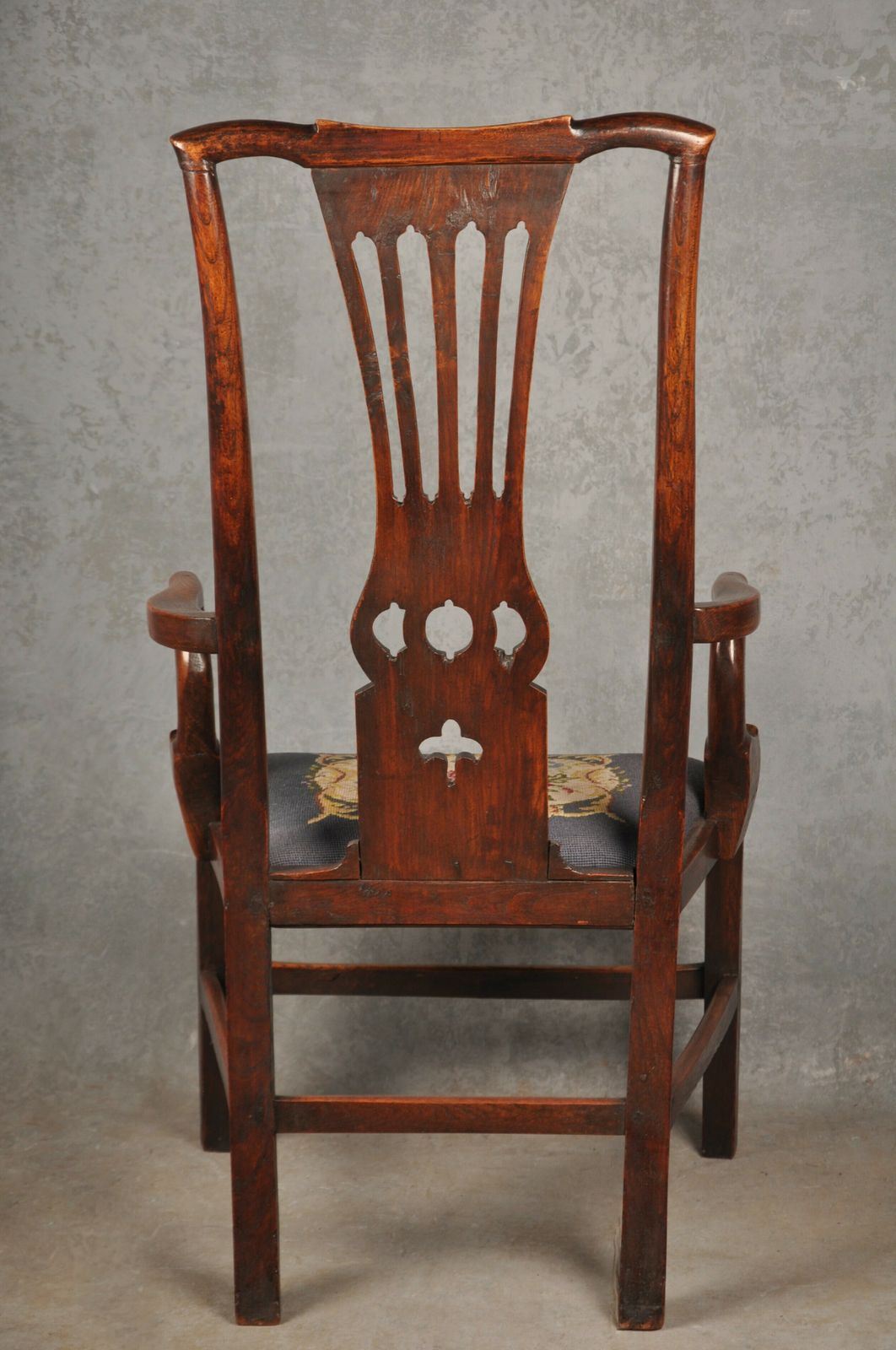 photo for sale 18th Century Elm Country Armchair