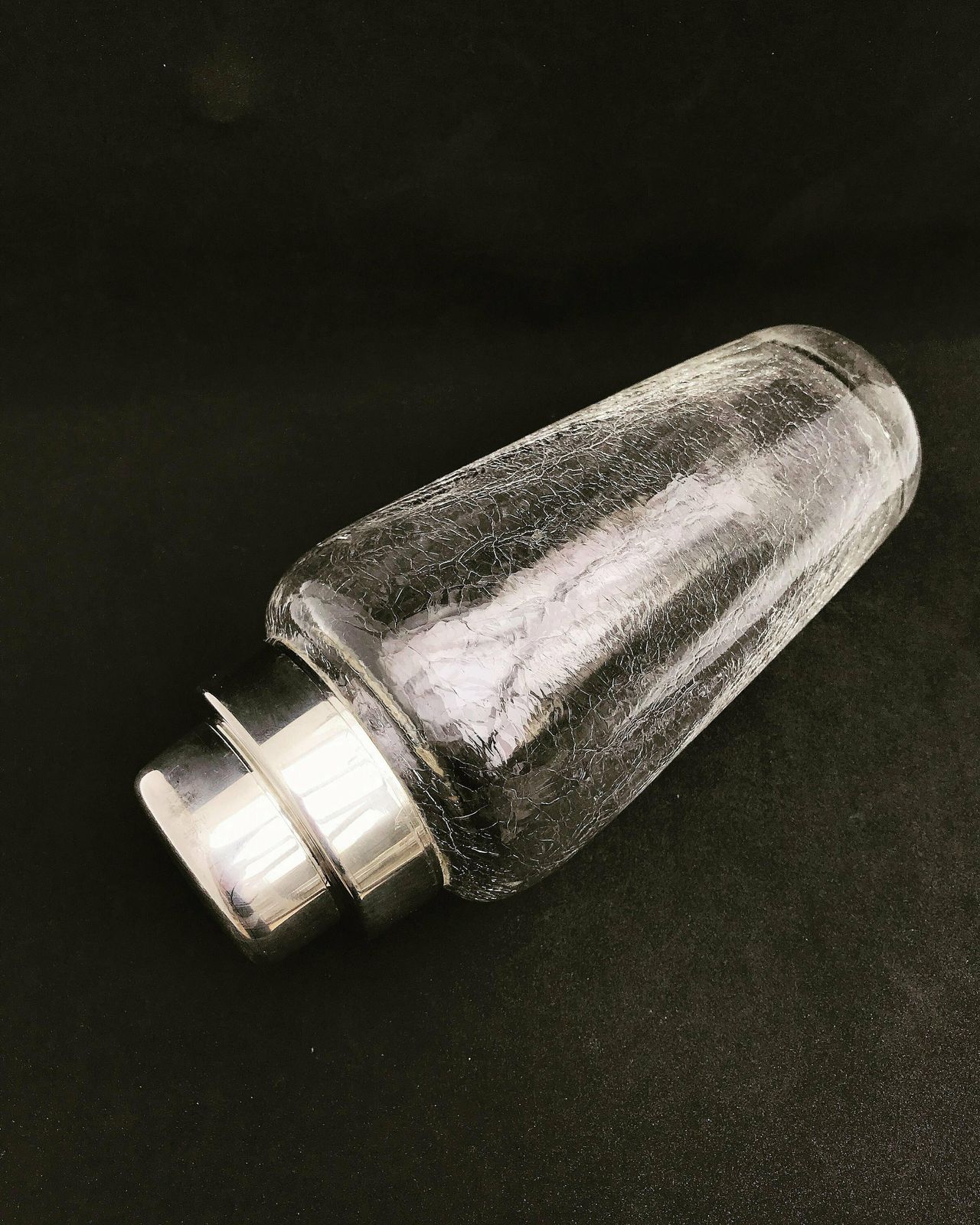 Cocktail Shaker Glass Mid Century Wmf Bar Silver Plated Shaker, Bar Accessories, Mid Century 1950s Fathers Day Gift Bartender Bar Cart Decor
