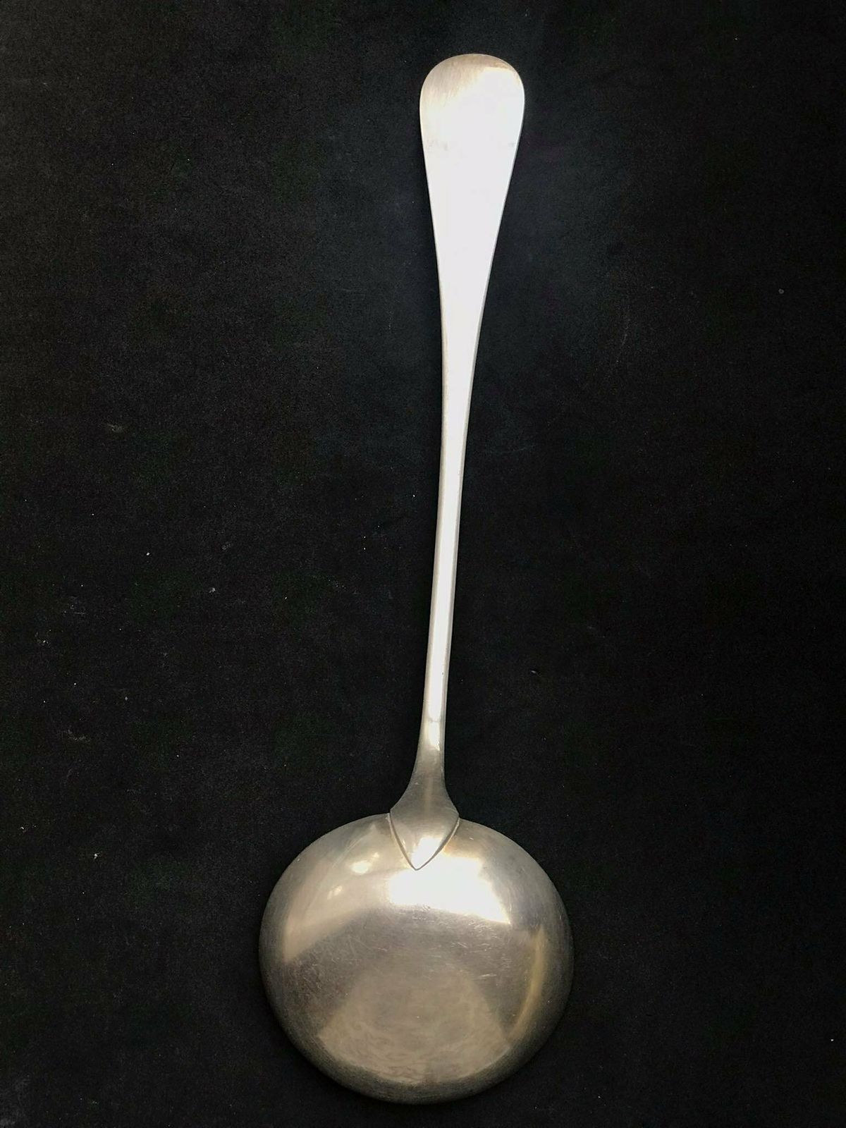 Soup Ladle Vintage Silver Plated Ladle Large Baguette Fidelio Antique French Wedding Gift For Hostess French Cutlery photo for sale