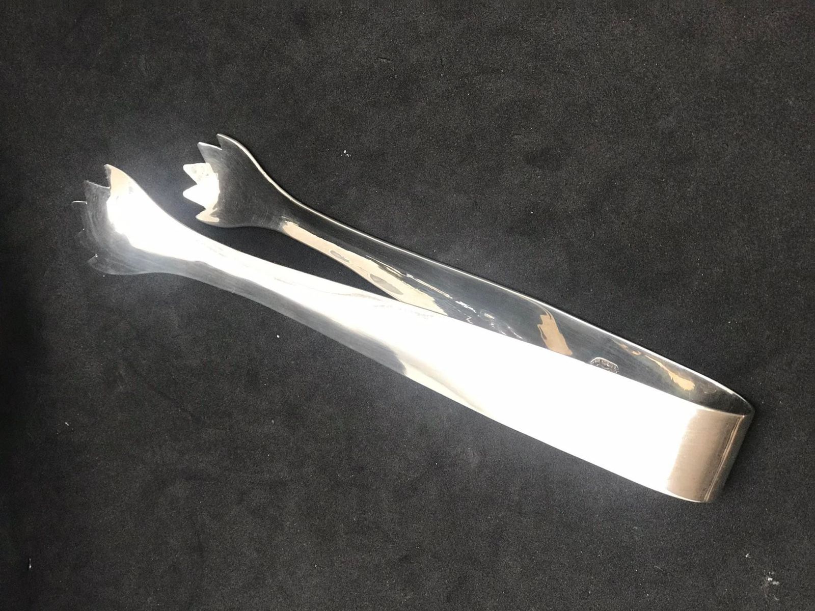 Sterling Silver Ice Tongs Silver 925, Mexican Silver Taxco Bar Decor Gift For Him Bar Accessories Wedding Gift Mixology Gift For Him photo 183.0
