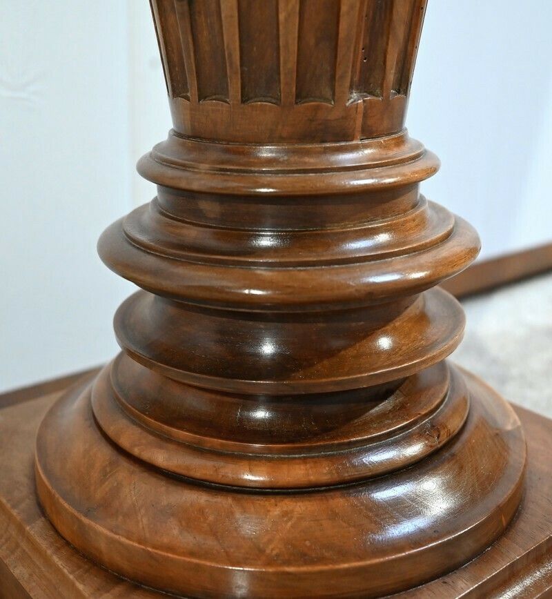 photo buy Important Walnut Column, Louis XVI Style   Late 19th Century