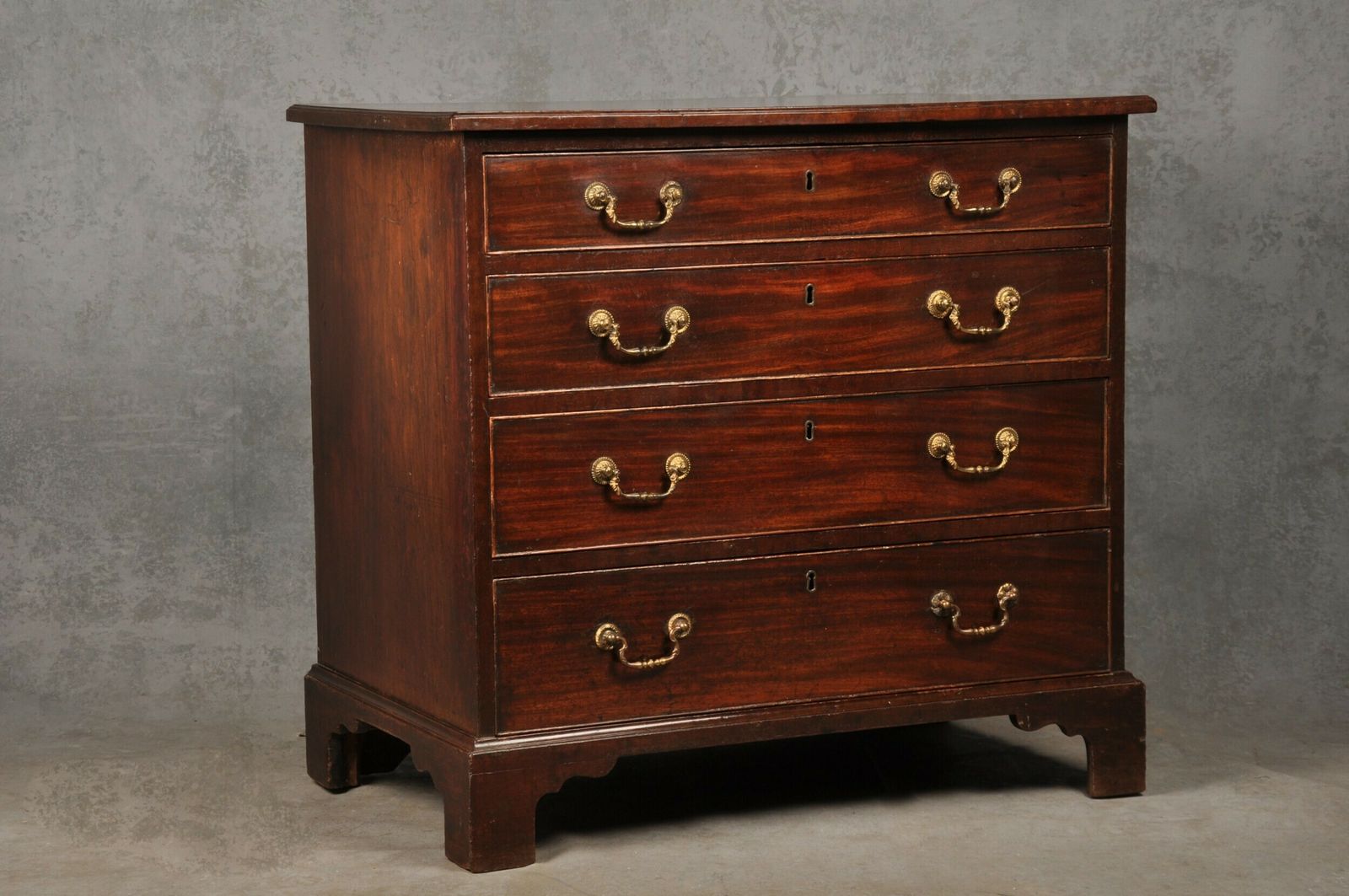 Small 18th Century Mahogany Chest Of Drawers photo furniture