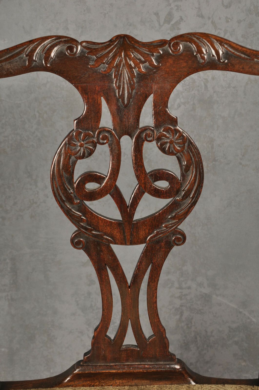 18th Century Mahogany Chippendale Armchair photo Furniture