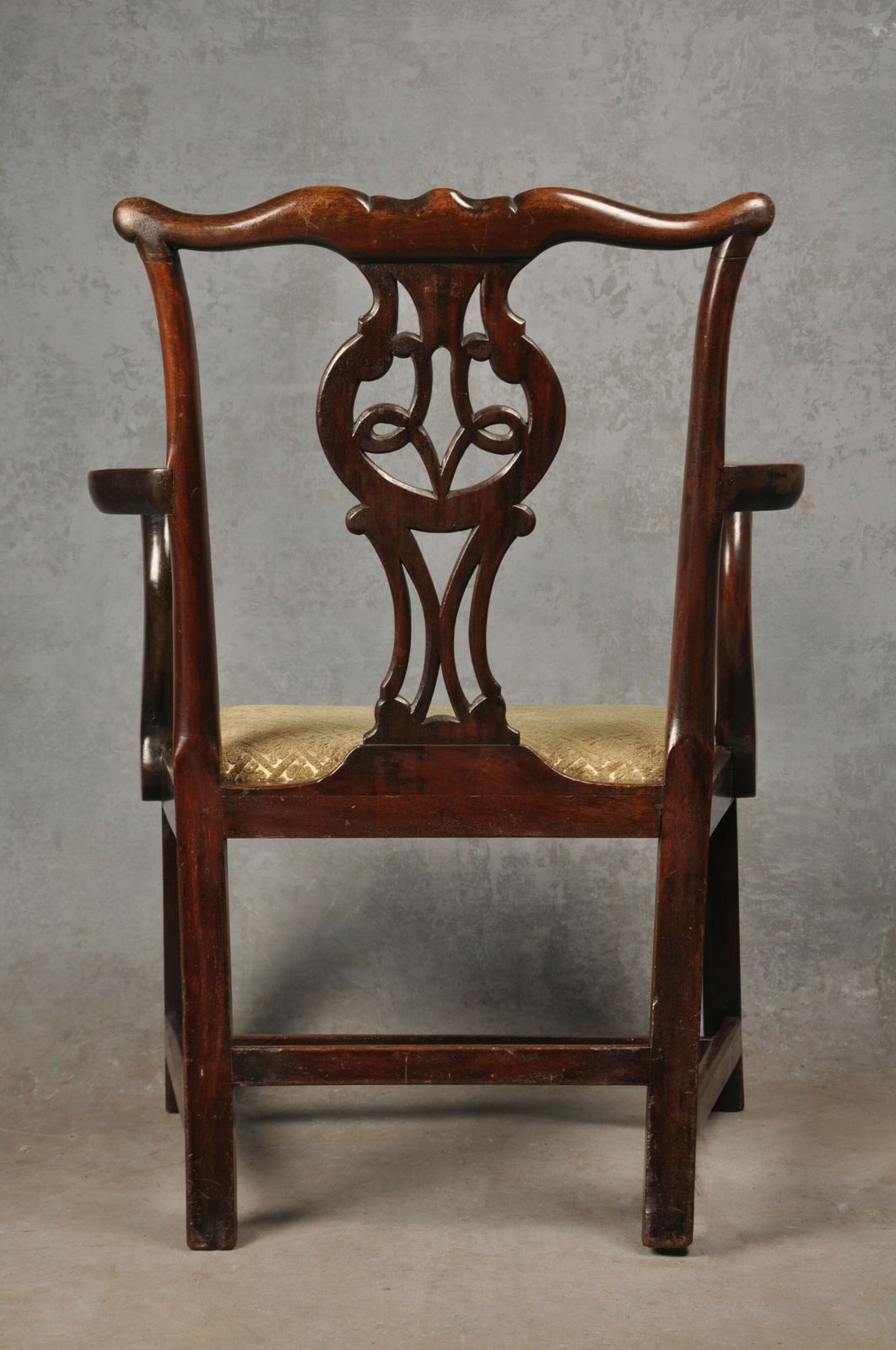 photo for sale 18th Century Mahogany Chippendale Armchair