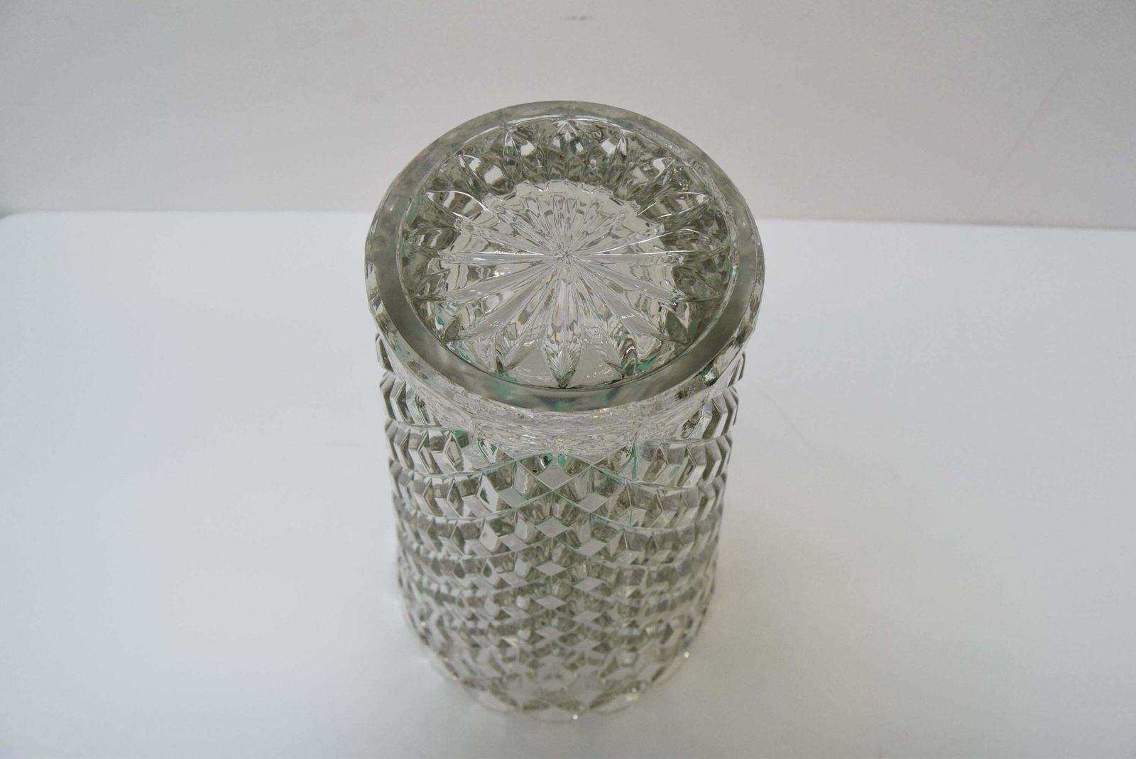 photo for sale Midcentury Glass Vase, By Glasswork Novy Bor, 1960s