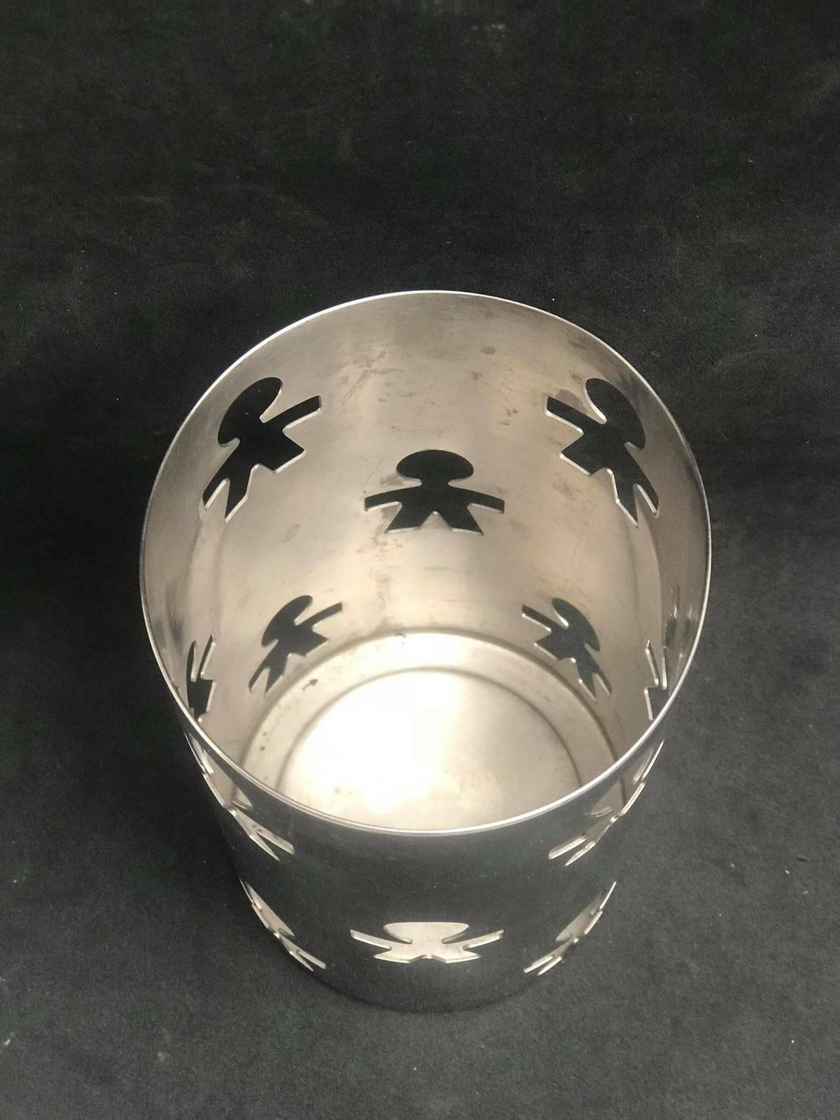Alessi Wine Bottle Holder Girotondo King Kong Stefano Giovannoni Guido Venturini For Alessi   Girotondo Italian Design Cutlery Holder photo vintage