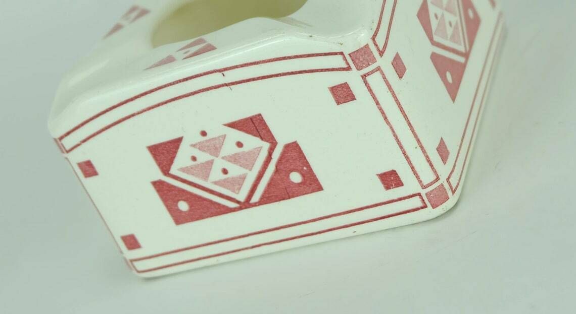 Very Rare Waechtersbach Art Nouveau Ashtray Geometric Decor photo furniture