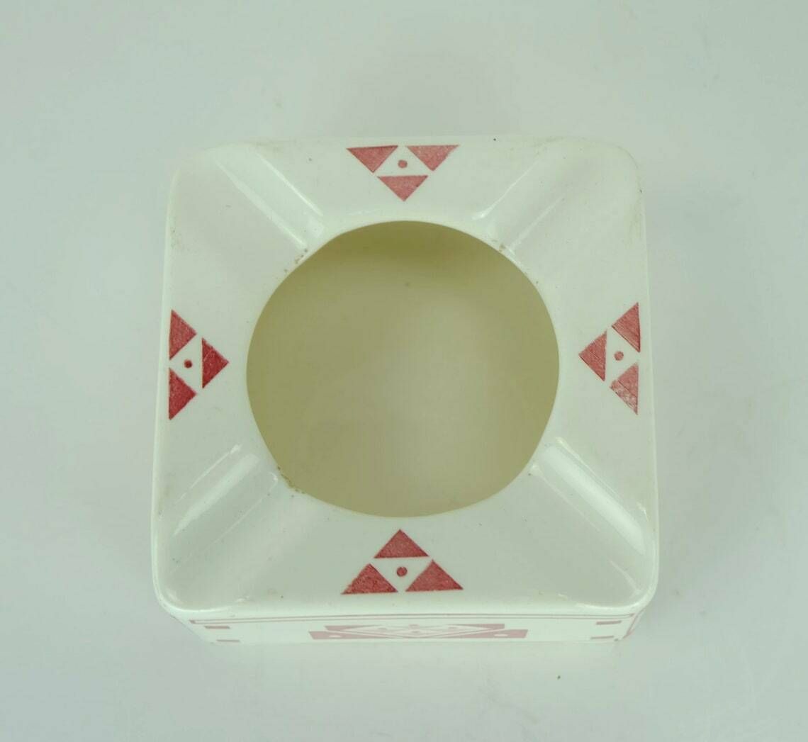 Very Rare Waechtersbach Art Nouveau Ashtray Geometric Decor photo buy