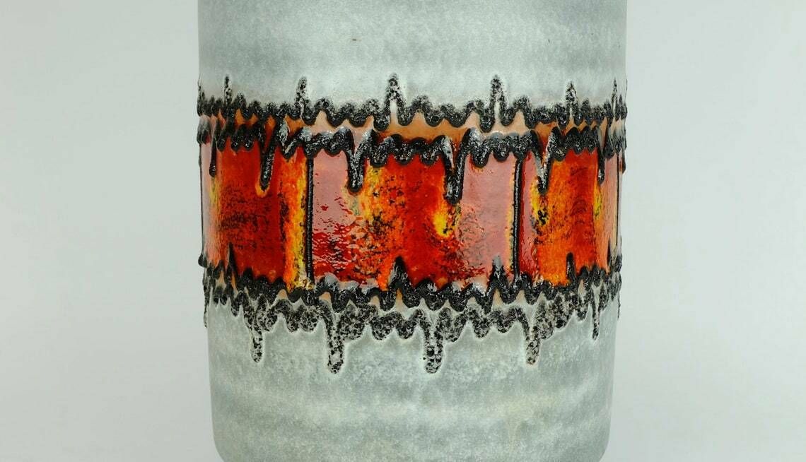 photo for sale Fantastic 1960s Mid Century Vase Floorvase Carstens Keramik Model 1264 45