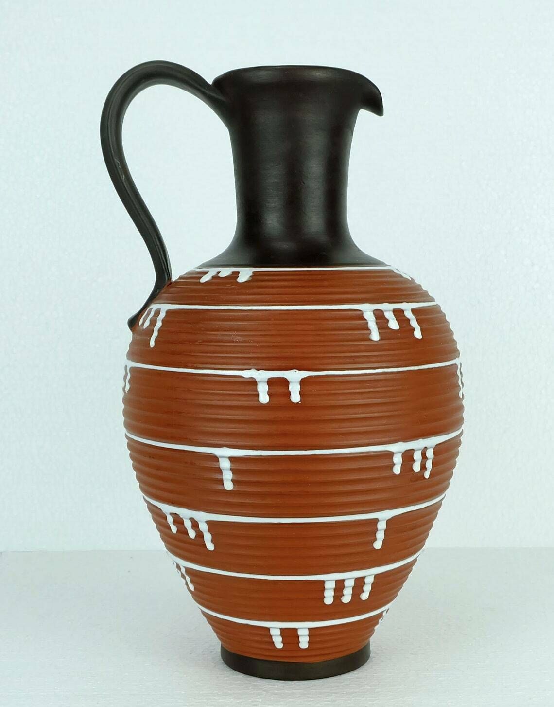 Large Mid Century Vase Jug Vase By Ilkra Decor Palermo 1950s Model 52/35 photo buy