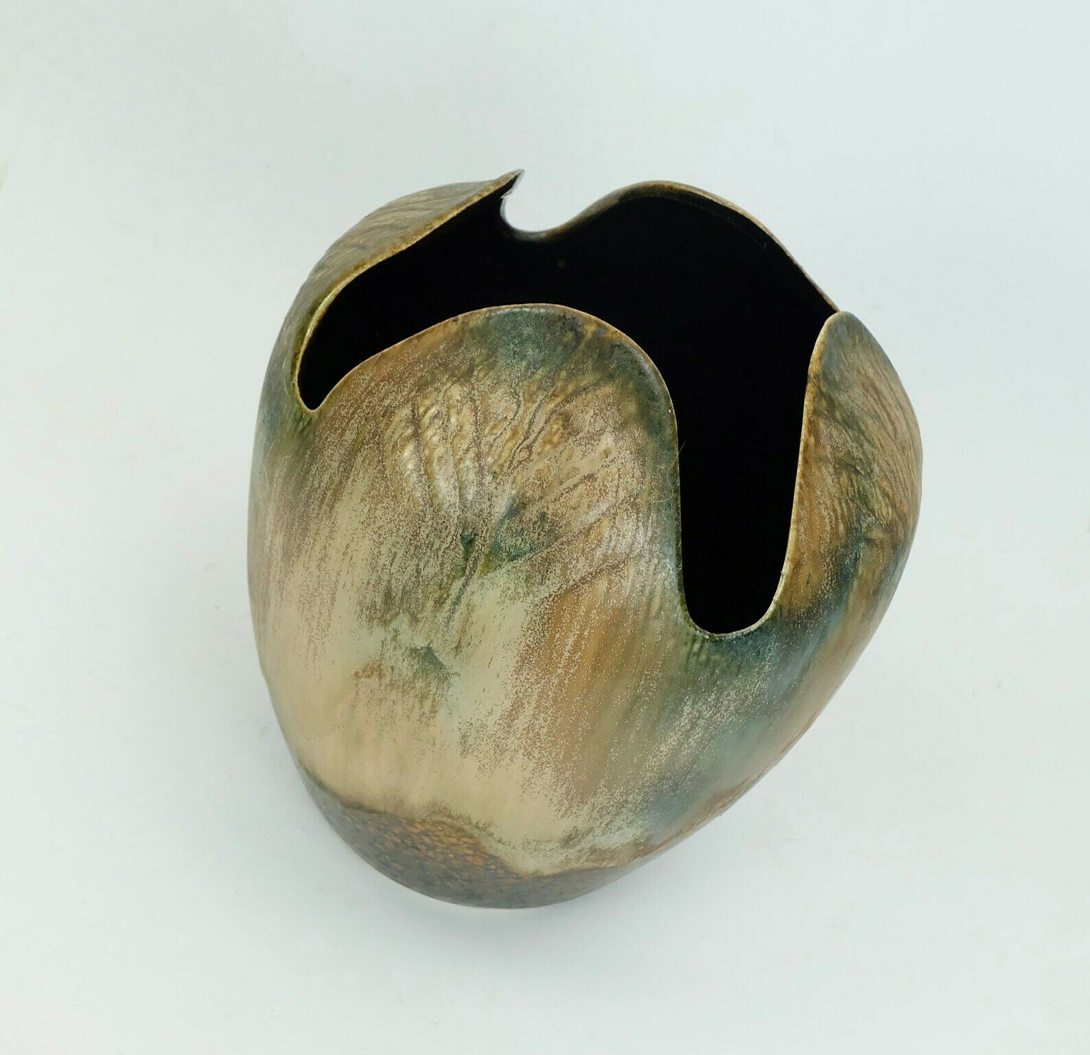 Duemler & Breiden Mid Century Ceramic Vase Model 052/22 Organic Shape photo buy