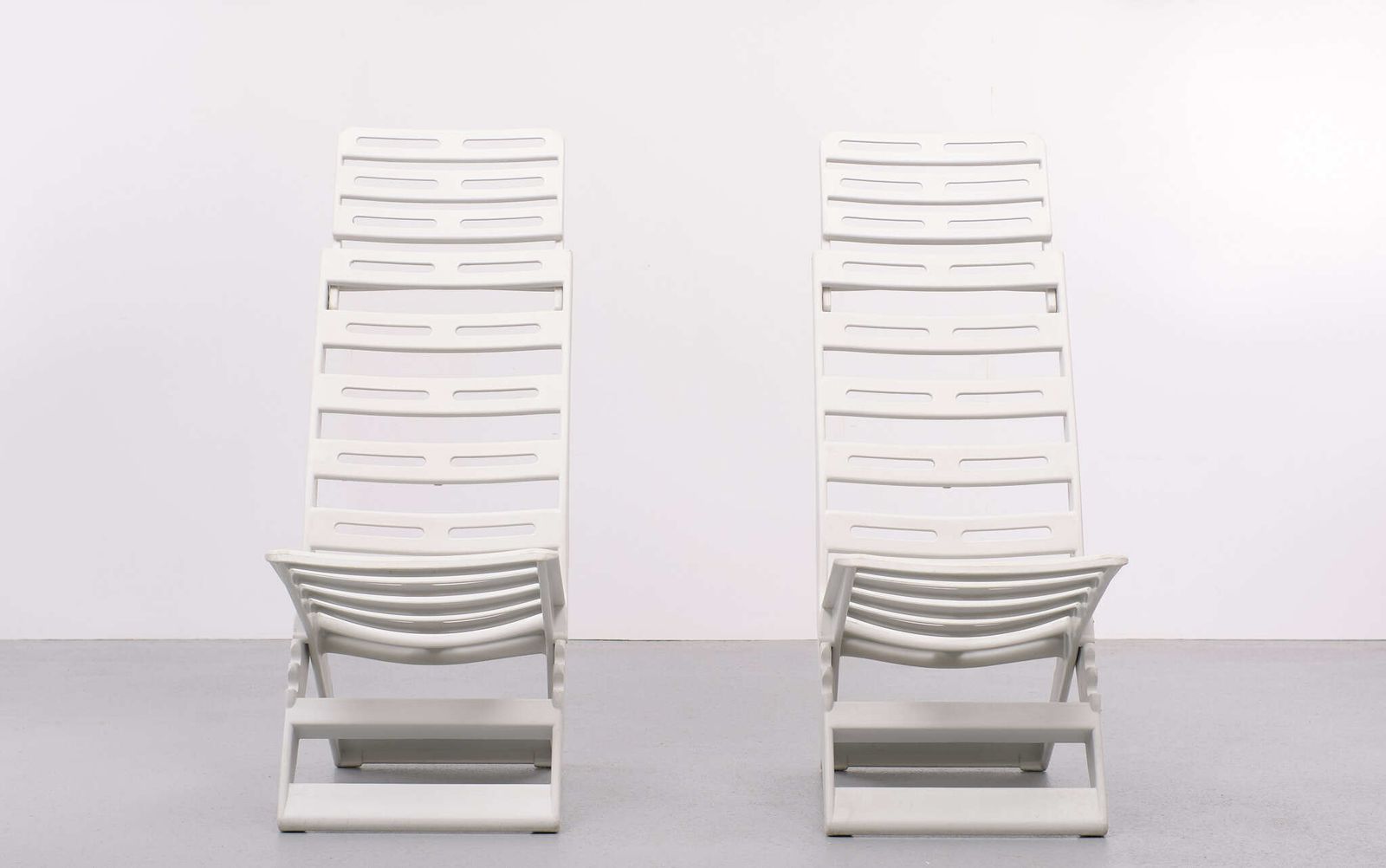 Fanini Fain Ascoli Piceno Maratea Folding Chairs, 1970s, Italy photo buy