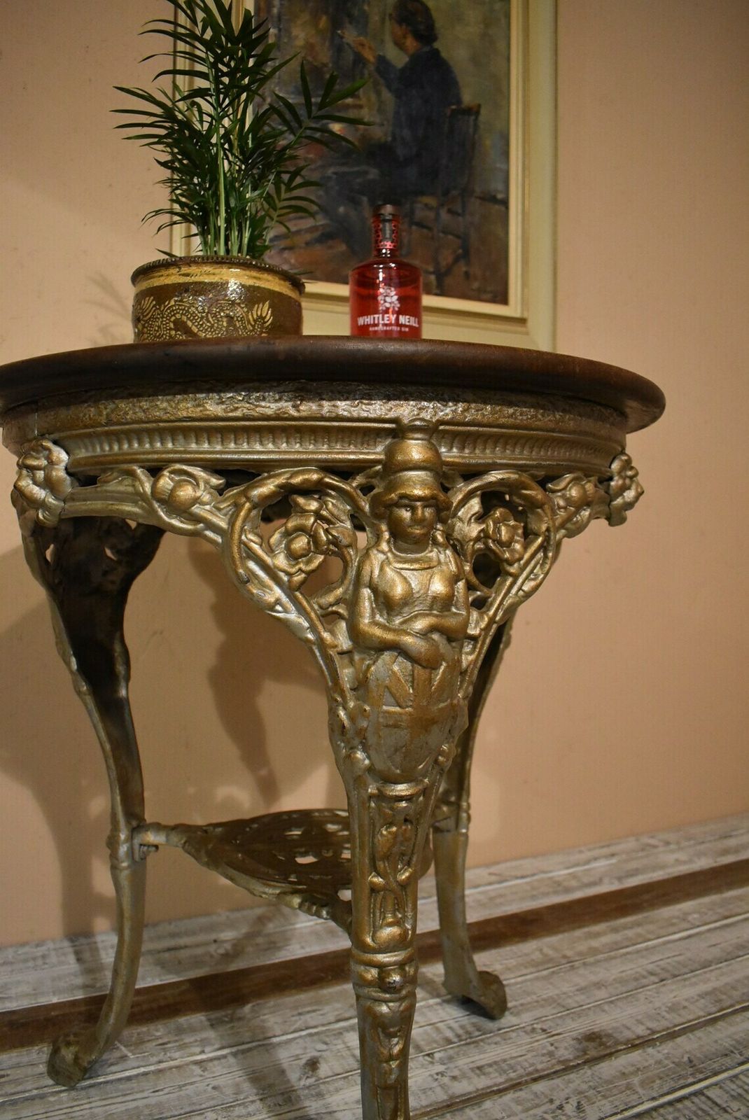 Cast Iron Britannia Bar Bistro Table photo furniture