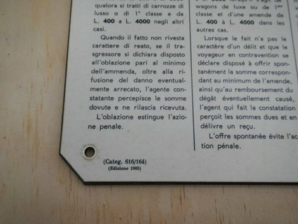 photo furniture State Railway Plates, 1965, Set Of 2