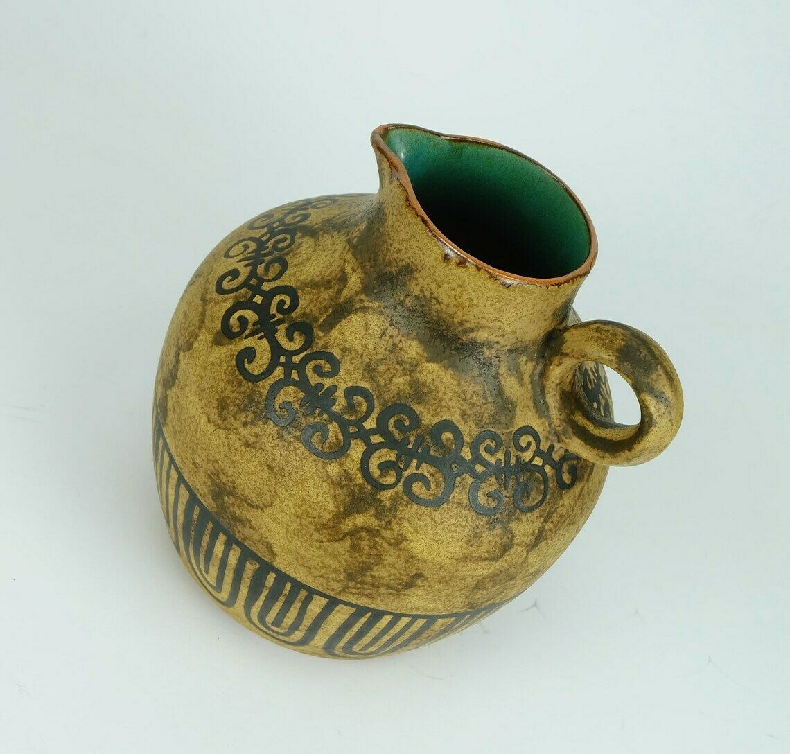 Ceramano Vase Decor Etrusca Hanns Welling Mid Century 1950s 60s photo 59.681