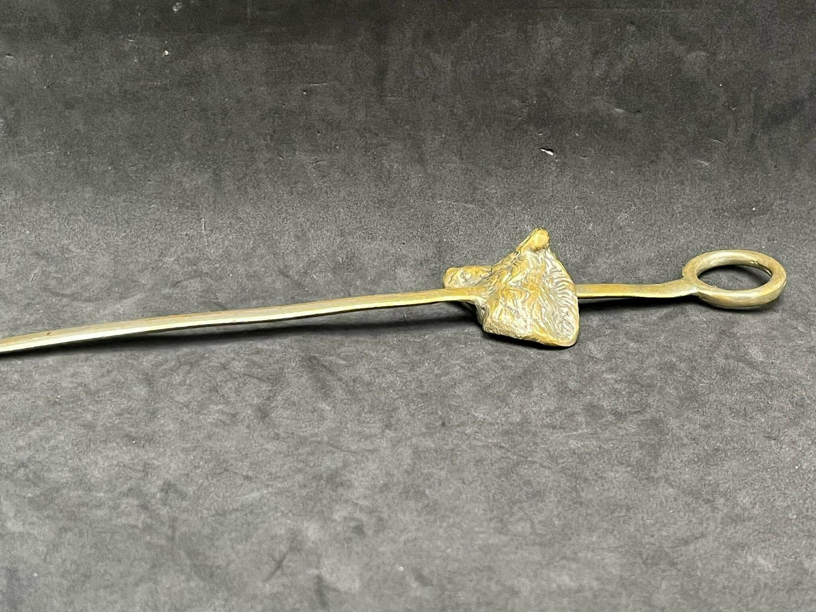 Coupe-papier en bronze, couteau, sanglier, cadeau pour lui, cadeau de chasseur, décoration nature, accessoires de bureau photo 146.0