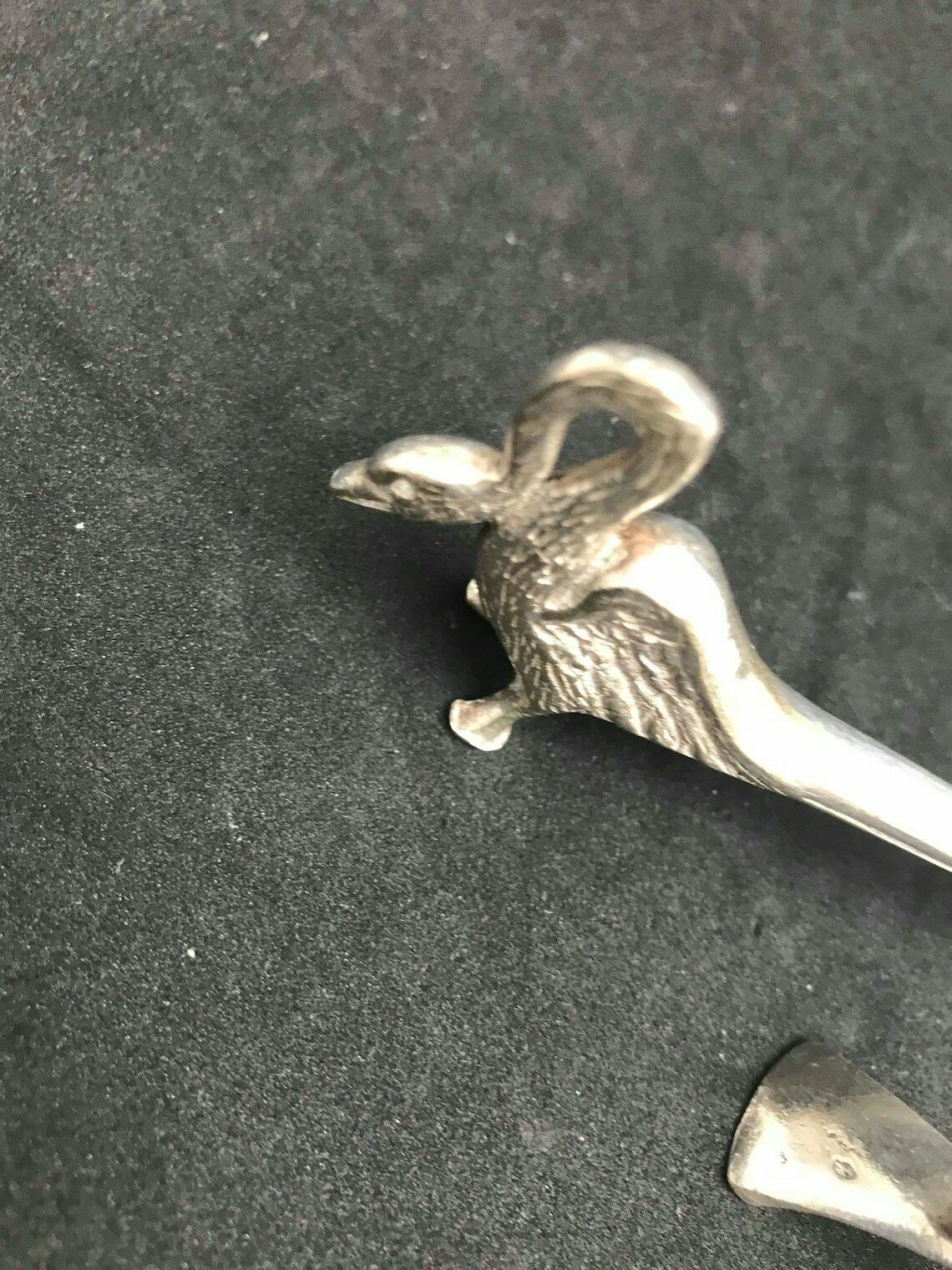 photo for sale Knife Rests For Table Art Deco Animal Swan Holders Silver Plated Metal. Animal Shaped Dinner Table Holiday Elegant Set Of 2 Gift For Couple