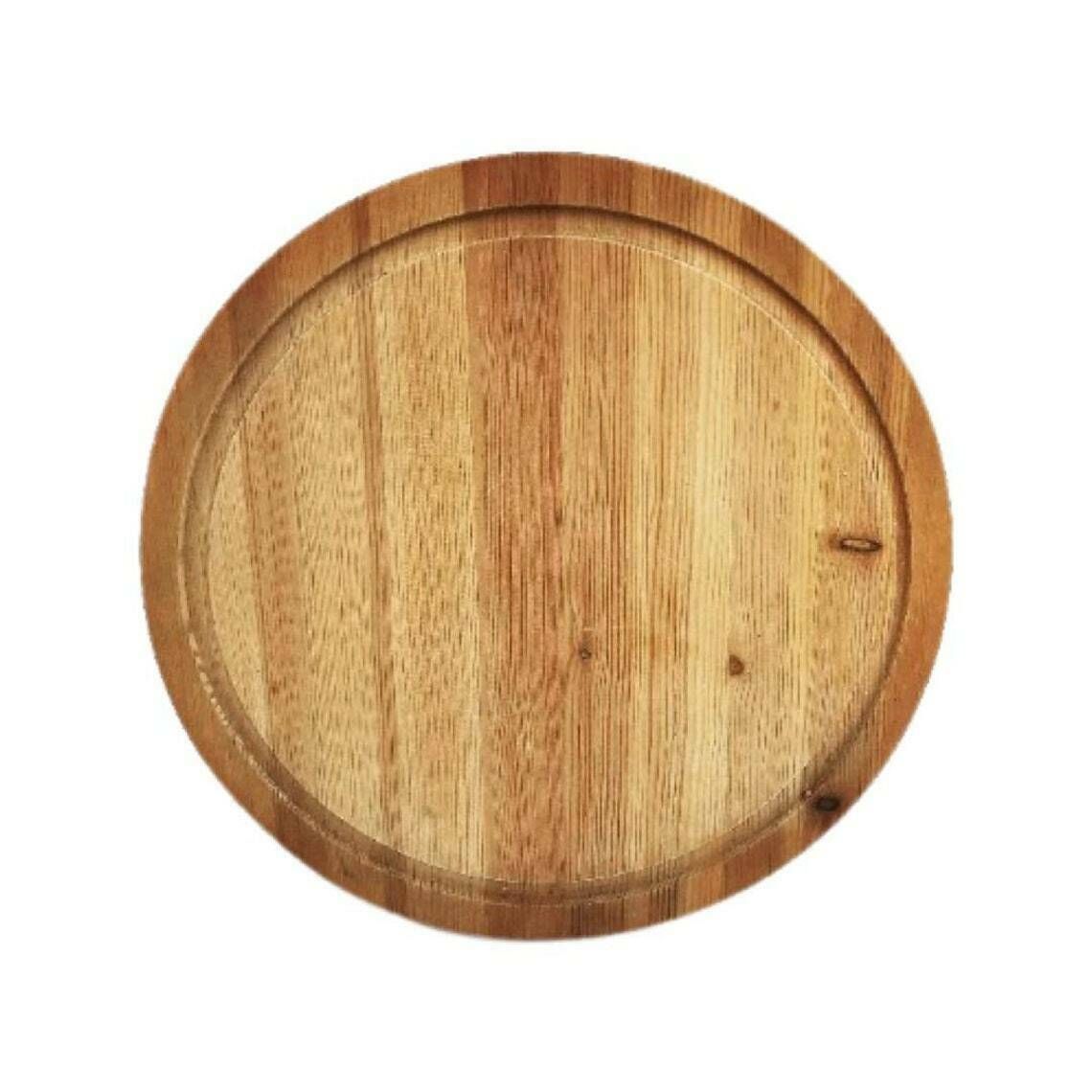 Cutting Board Wooden Pizza Steak Serving Vintage Round Farmhouse Decor Charcuterie Board Appetizer Dish Tray Large Food Photography Prop
