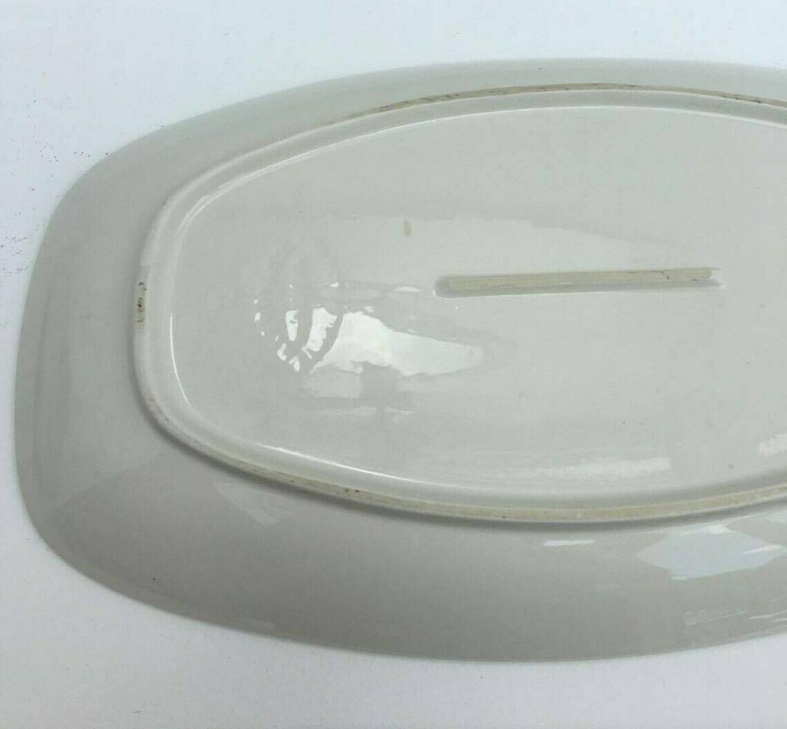 Villeroy And Boch Oval Serving Plate With Fruits And Nuts Pattern Villeroy And Boch Earthenware, China Replacement, Discontinued China photo 101.0