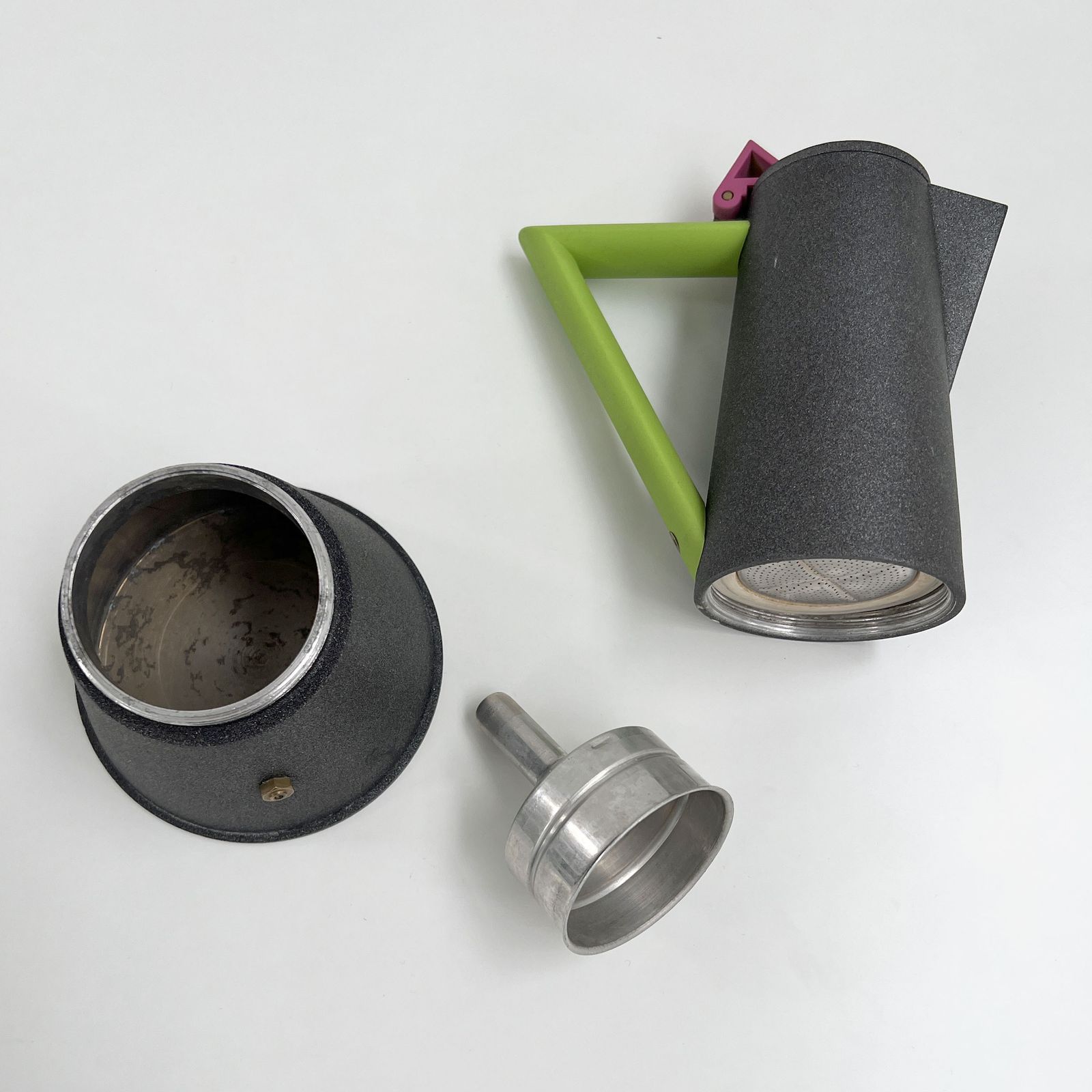 Coffee Maker 'Accademia' Series By Ettore Sottsass For Lagostina, 1980s photo vinterior
