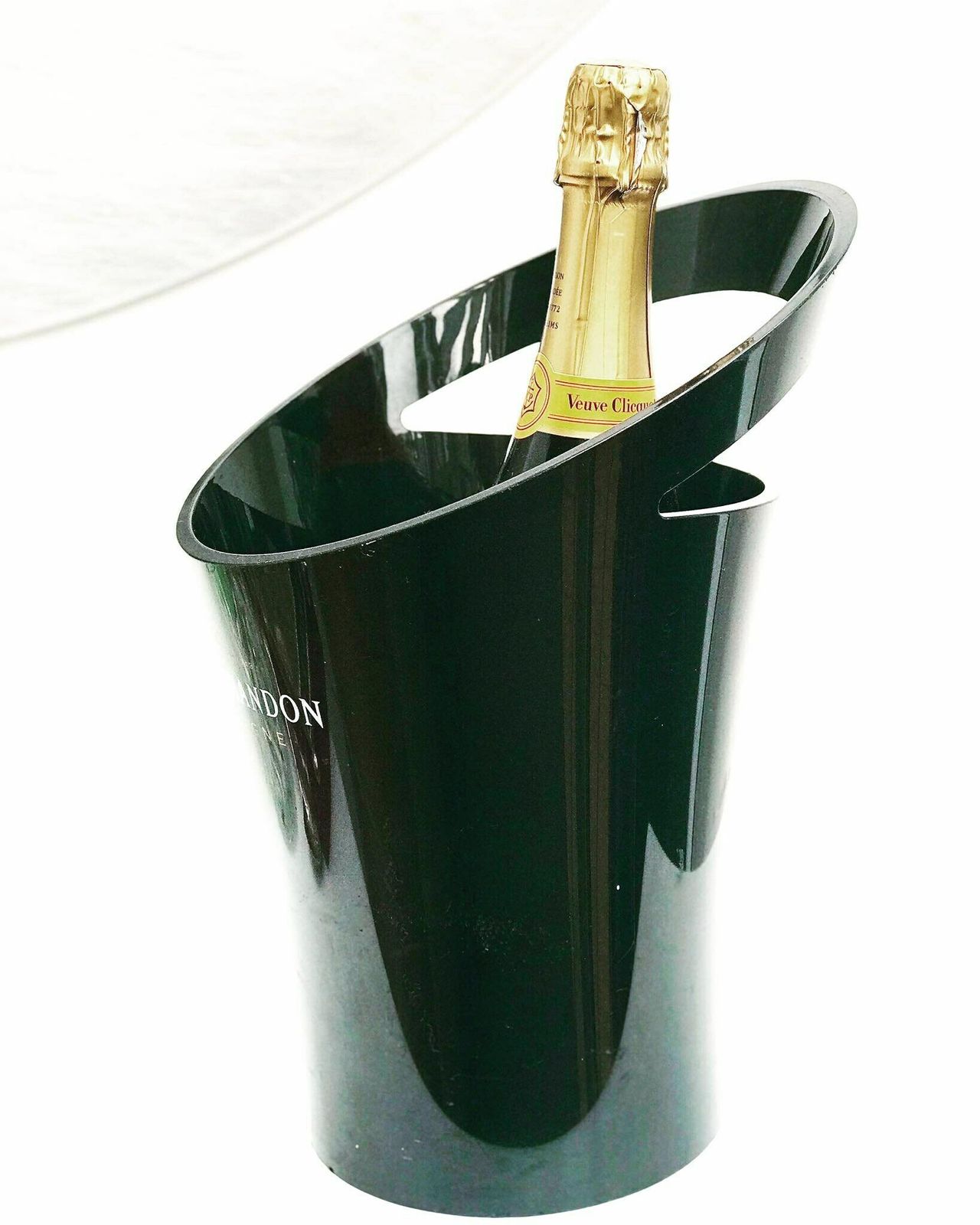 Champagne Bucket Moet Chandon Wine Cooler Made In France. French Vintage, Vintage Moet And Chandon Metal Champagne Bucket, Stamped photo furniture