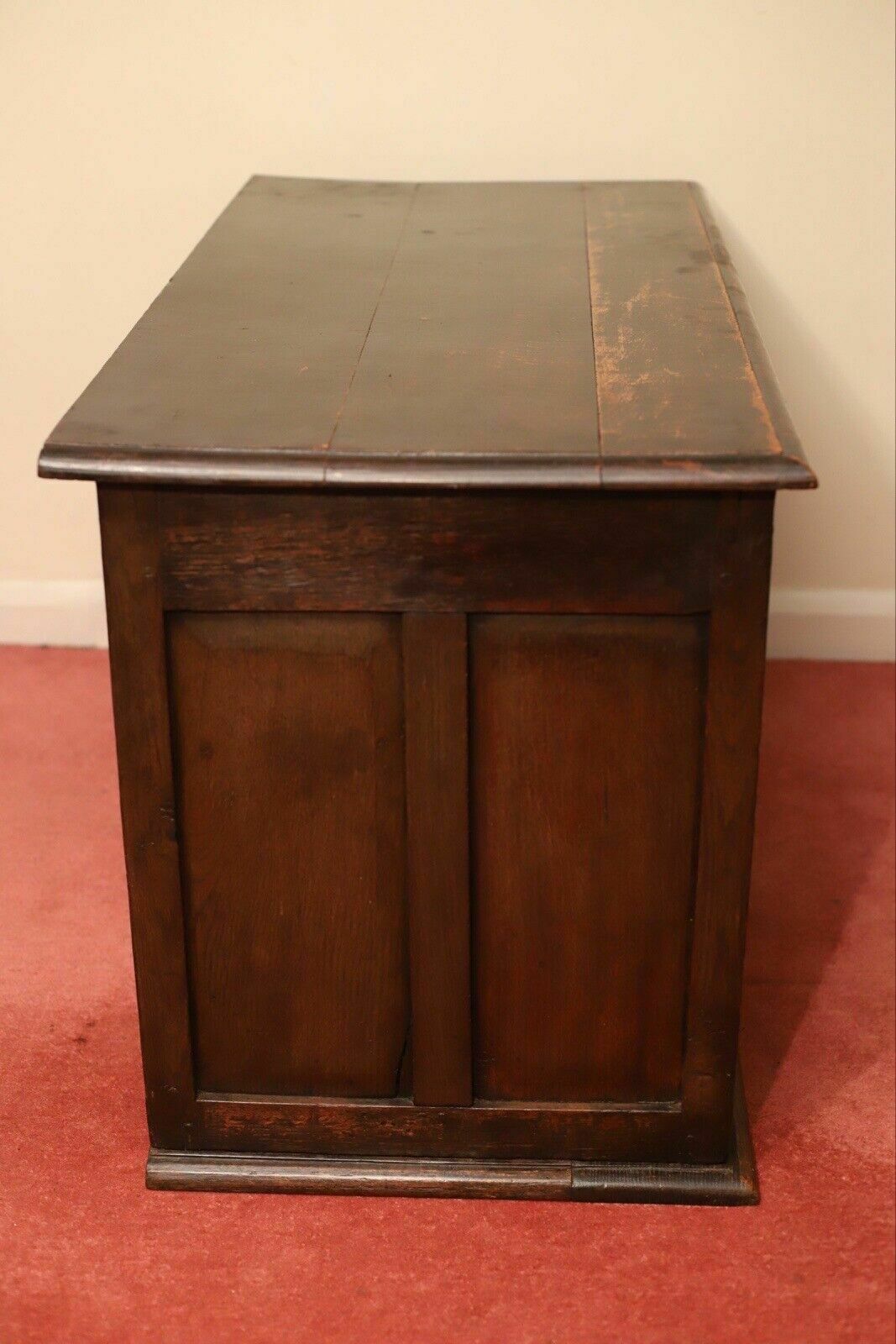 Unique Victorian Carved Oak Mule Chest Made By Hewetson Milner And Thexton Ltd photo buy