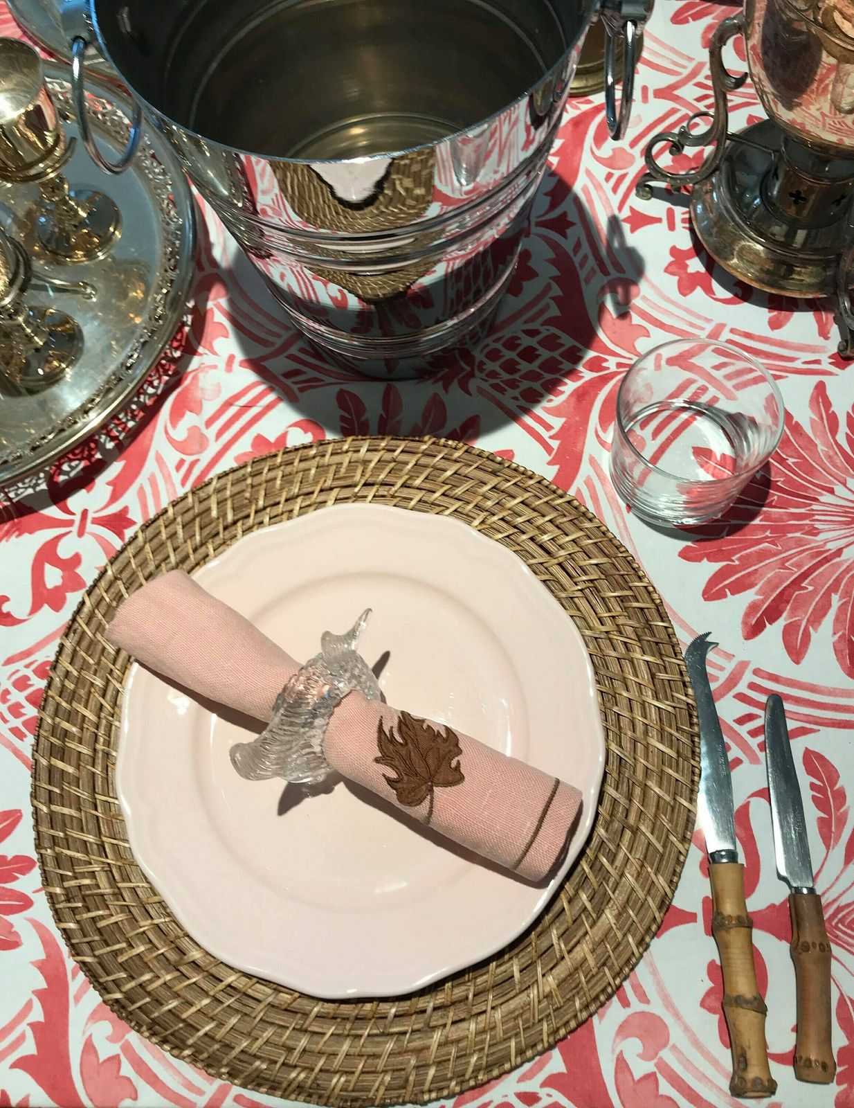 Vintage Rattan Onderborden – Set Van 12 | Rustiek Bamboe Vlechtwerk | Ronde Dienbladen | Farmhouse & Boho Tafelaccessoires photo vinterior
