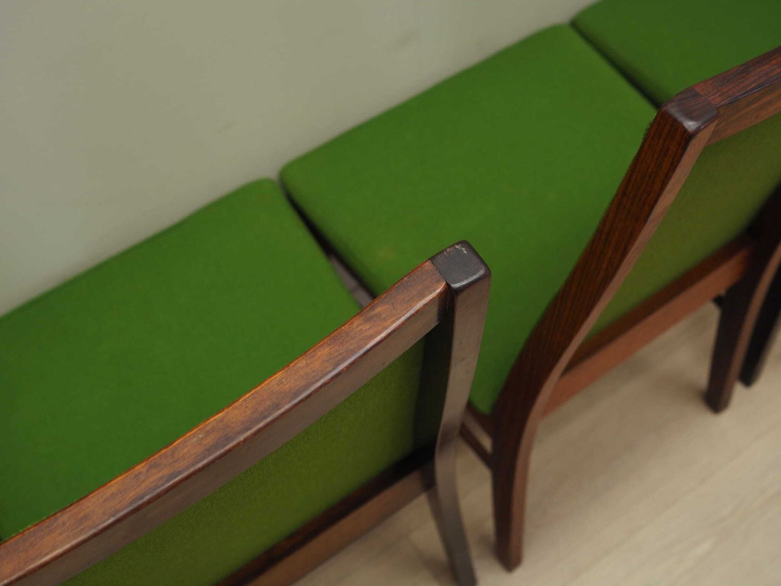 photo buy Set Van Vier Rozenhoutenstoelen, Deens Design, Jaren 1970, Fabrikant: Dyrlund