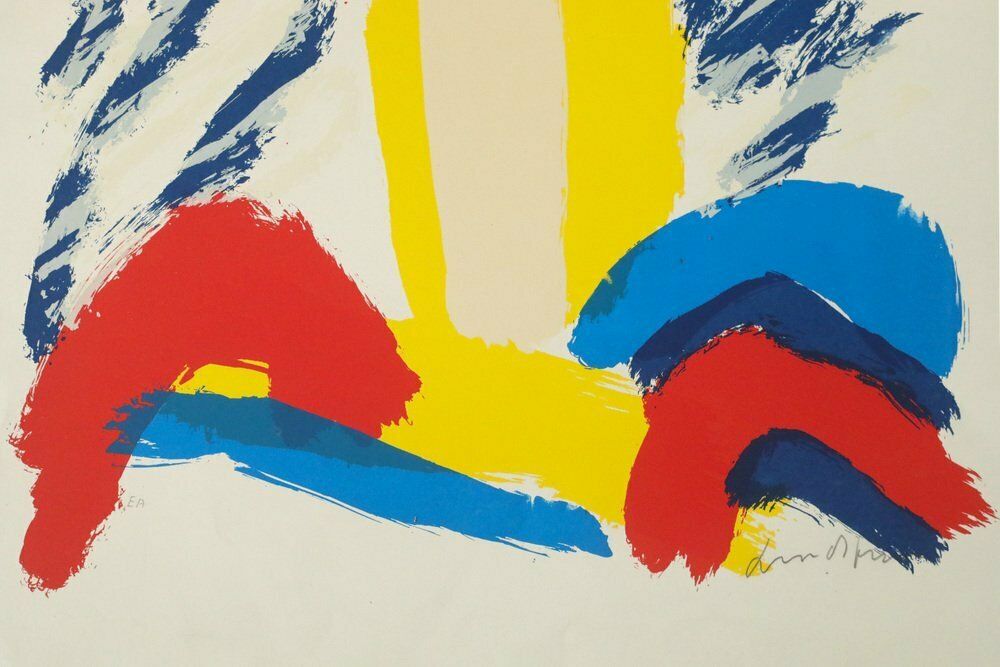 Bengt Lindström, The Giant On The Mountain, 1995, Color Lithograph photo 885.0