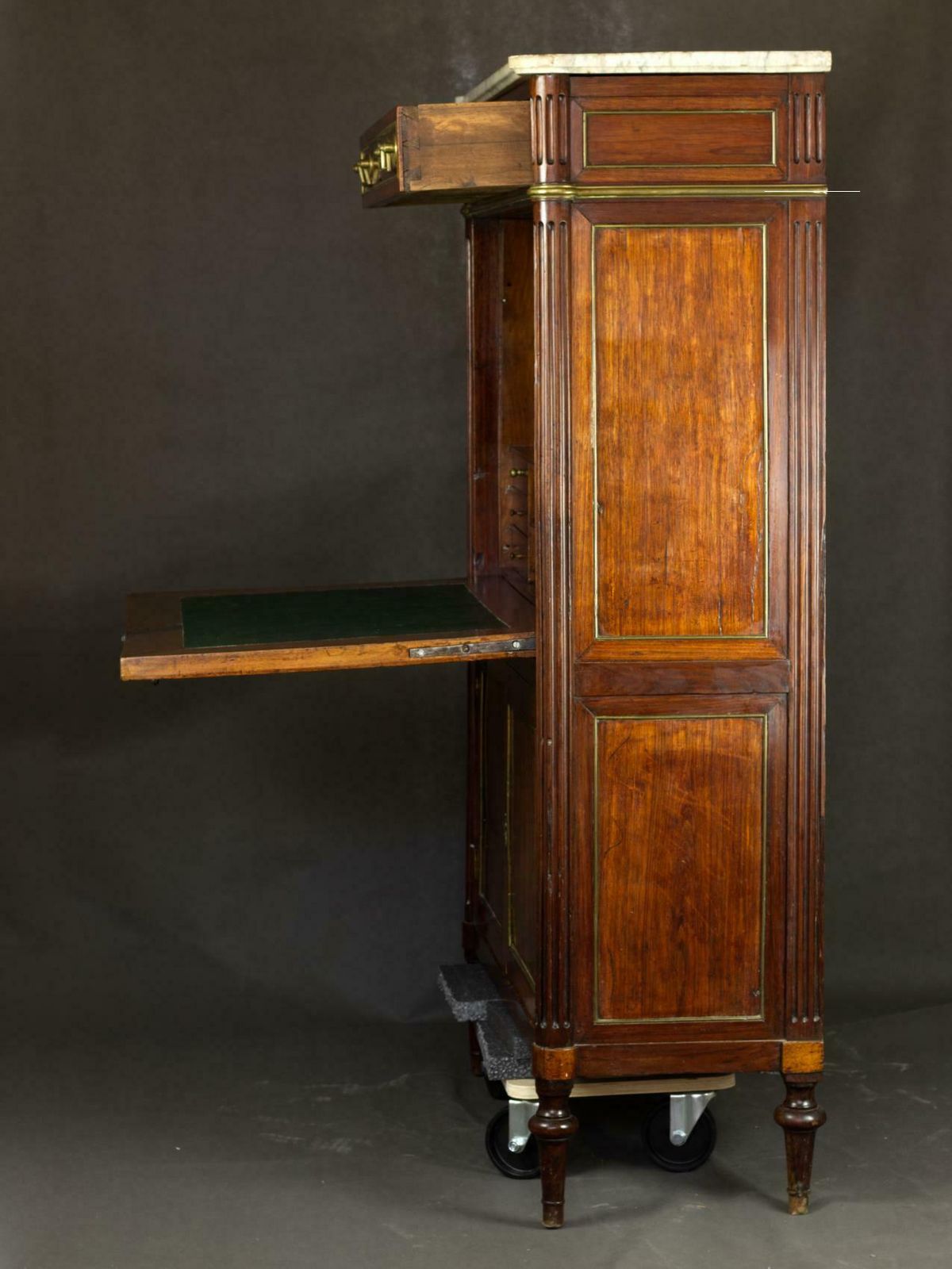 photo for sale French Louis XVI Secretaire Abattant Secretary Desk Circa 1800