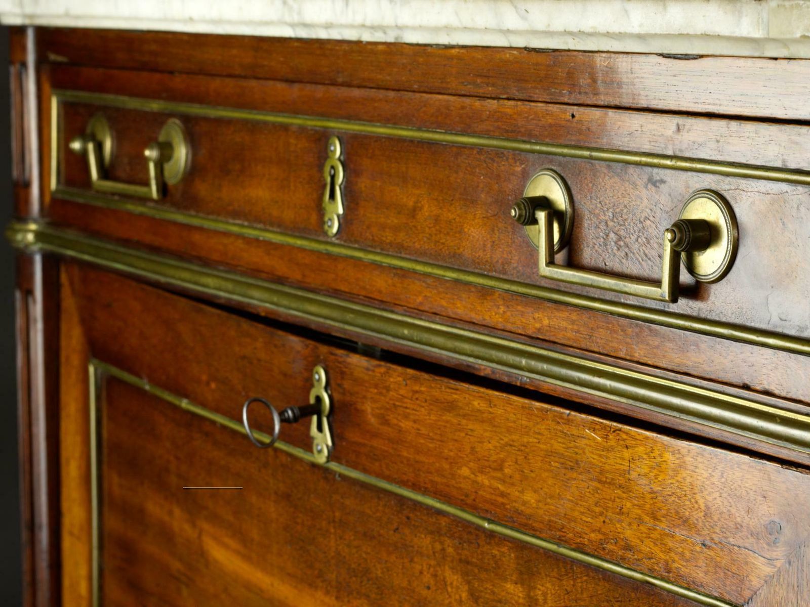 5130.0 French Louis XVI Secretaire Abattant Secretary Desk Circa 1800 photo