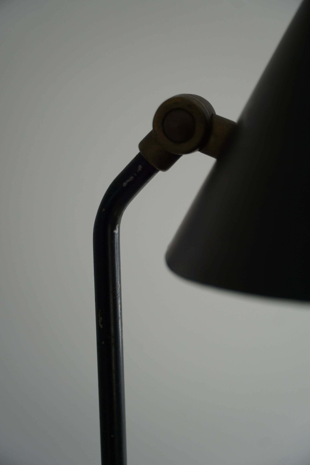 Danish Modern Adjustable Table Lamp In Metal, Made By Louis Poulsen, 1950s photo buy