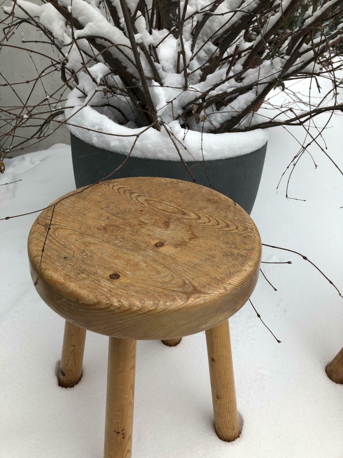 10000.0 Very Rare Set Of Charlotte Perriand 4 Legs Configuration Stools photo