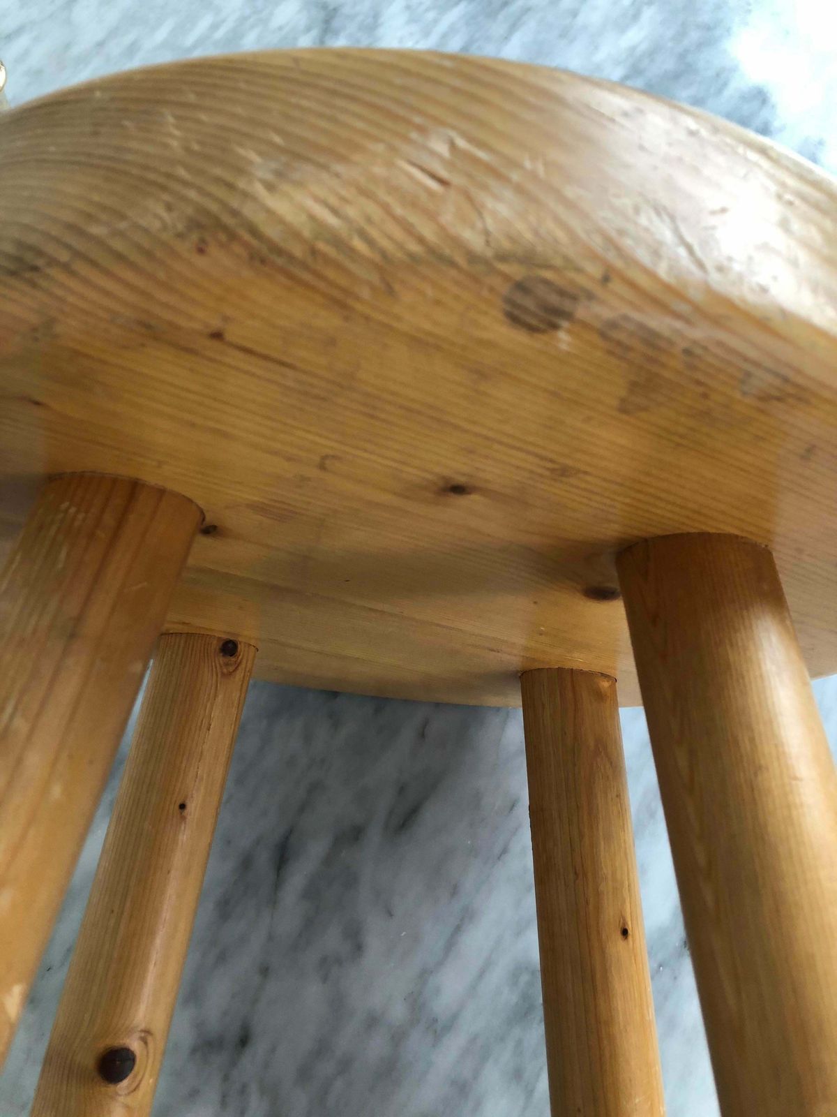 photo buy Very Rare Set Of Charlotte Perriand 4 Legs Configuration Stools
