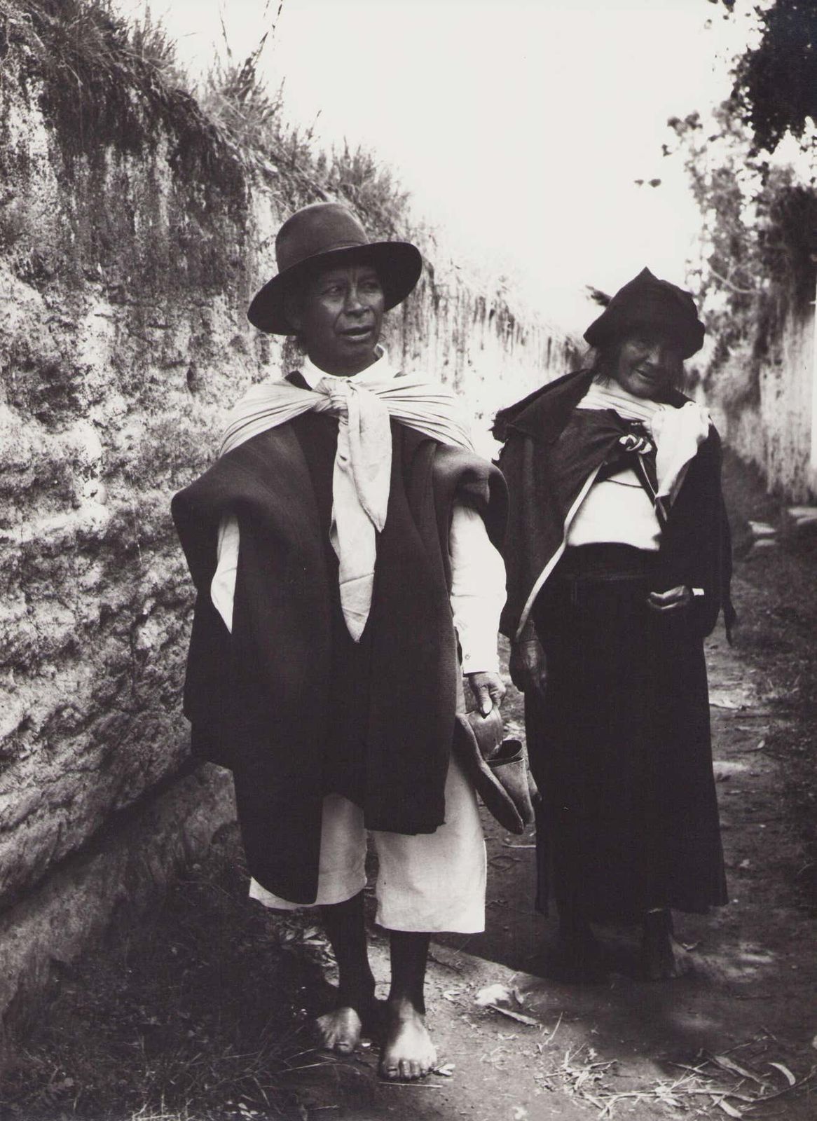 Hanna Seidel Ecuador, People, Black And White Photograph, 1960s Circa 1960s