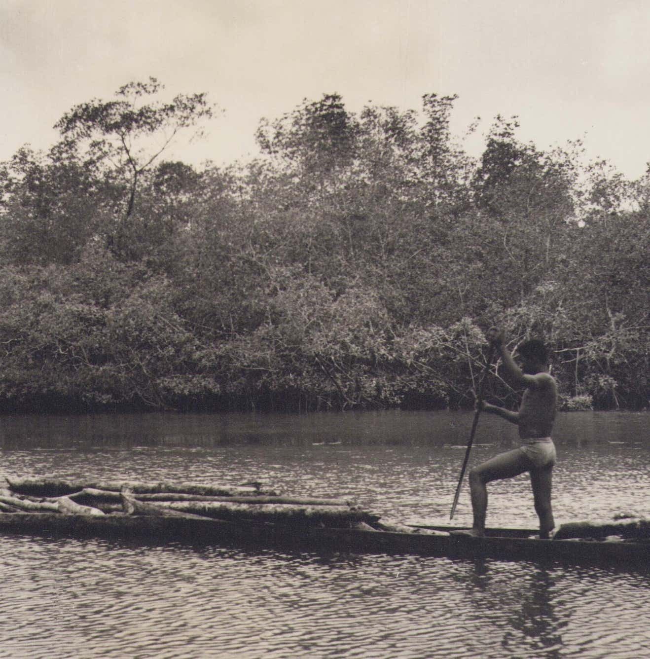 Hanna Seidel Colombia Buenaventura Black And White Photograph, 1960s photo furniture