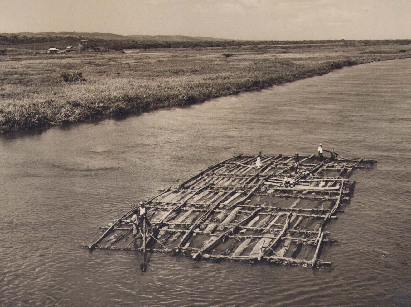 Hanna Seidel Colombia, River, Canal, Black And White Photograph, 1960s, Circa 1960s photo furniture