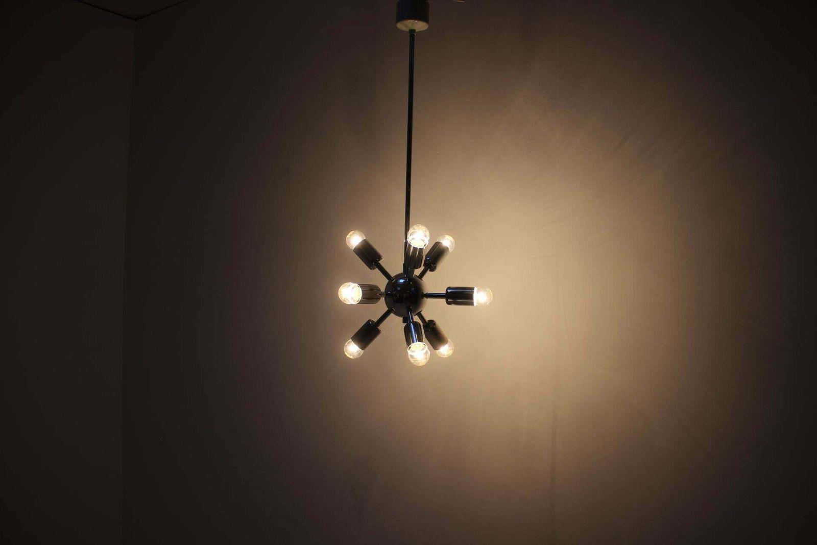 Chrome Pendant Sputnik By Drupol, 1970s photo buy