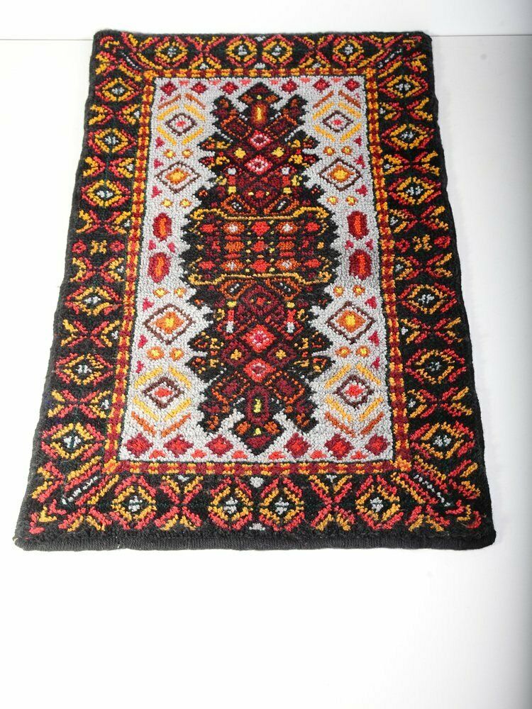 Mid Century Czechoslovakian Runner Rug, 1960s