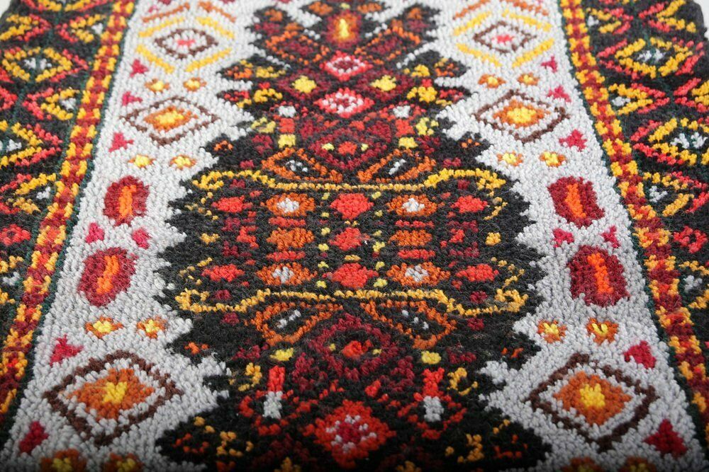 Mid Century Czechoslovakian Runner Rug, 1960s photo furniture