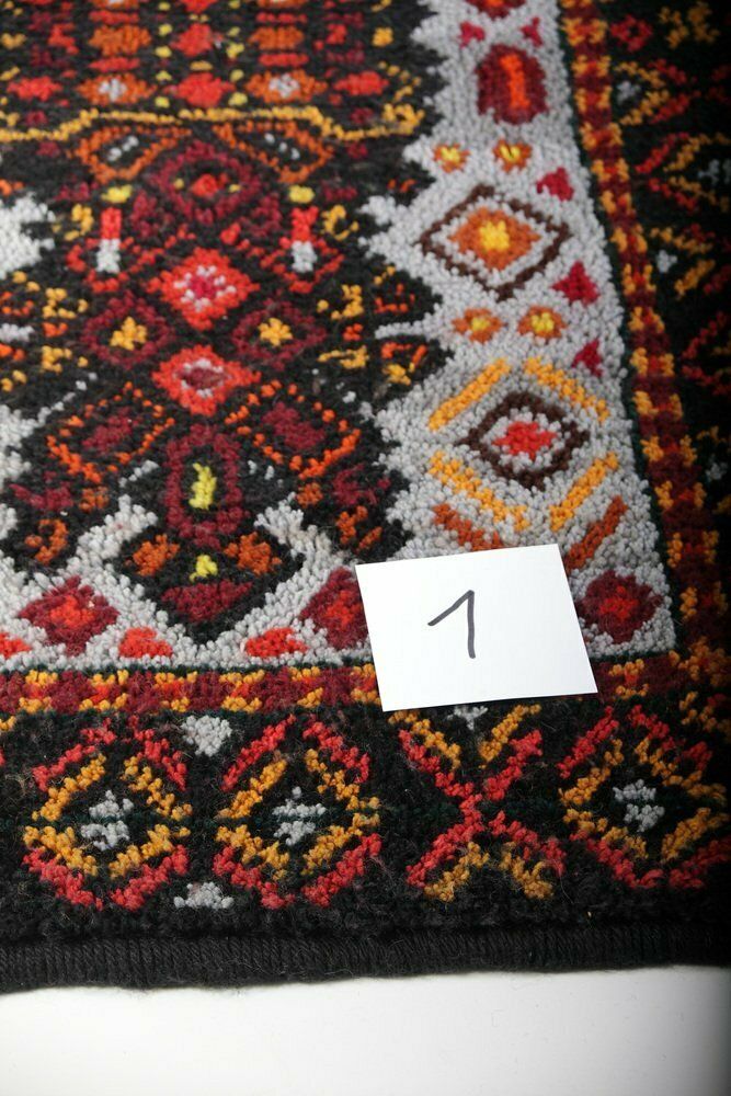 Mid Century Czechoslovakian Runner Rug, 1960s photo Textiles