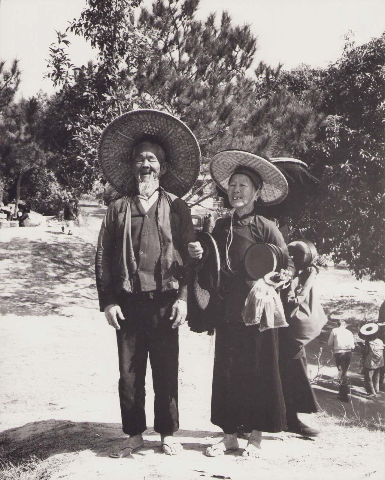 Hong Kong, Couple Black And White Photograph, 1960s,