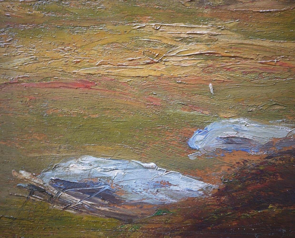 photo furniture Oil Painting, Dolomites, "Monte Tuglia", Marcelliano Canciani, 1910s