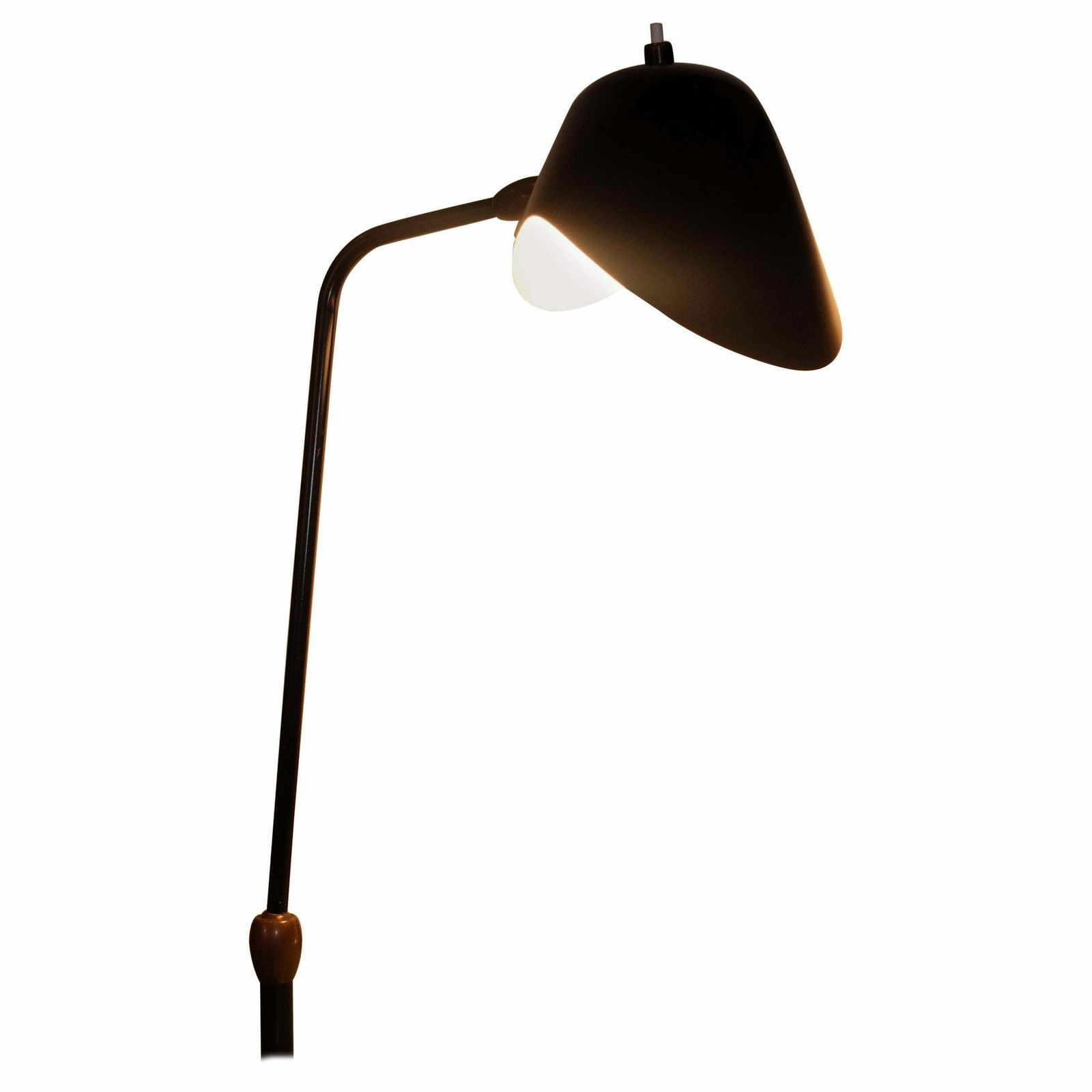 Serge Mouille Clamp Desk Lamp With Double Rotule