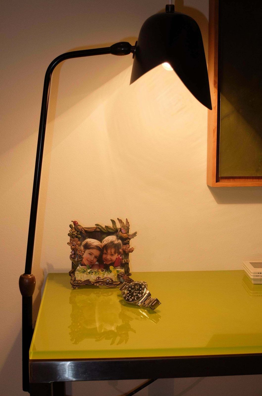 Serge Mouille Clamp Desk Lamp With Double Rotule photo furniture