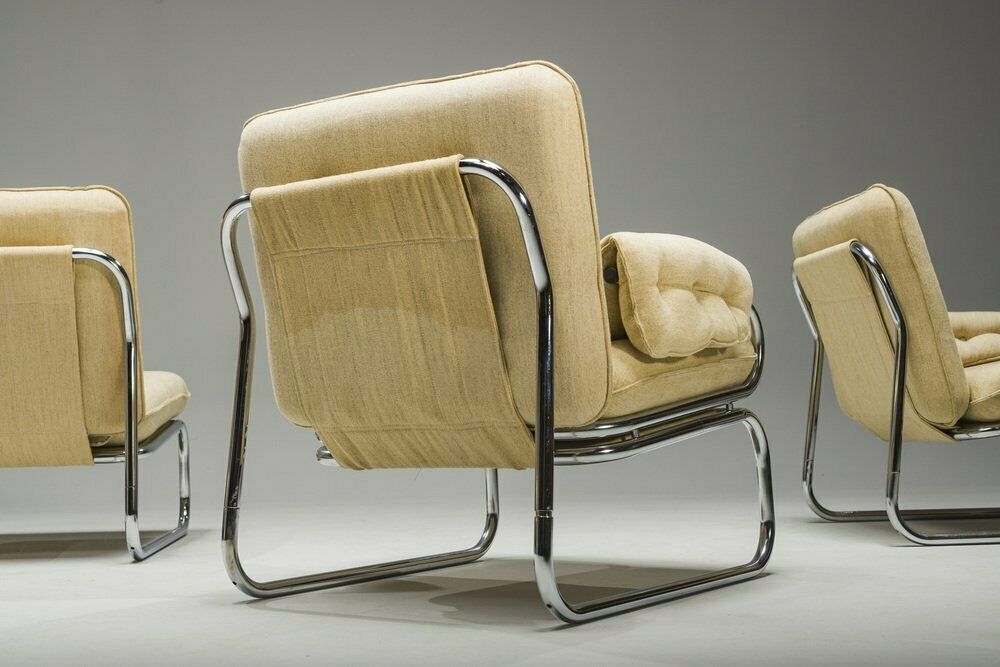 Three Seater Borkum Sofa & Lounge Chairs By Johan Bertil Häggström For Ikea, 1970s, Set Of 2 photo vinterior
