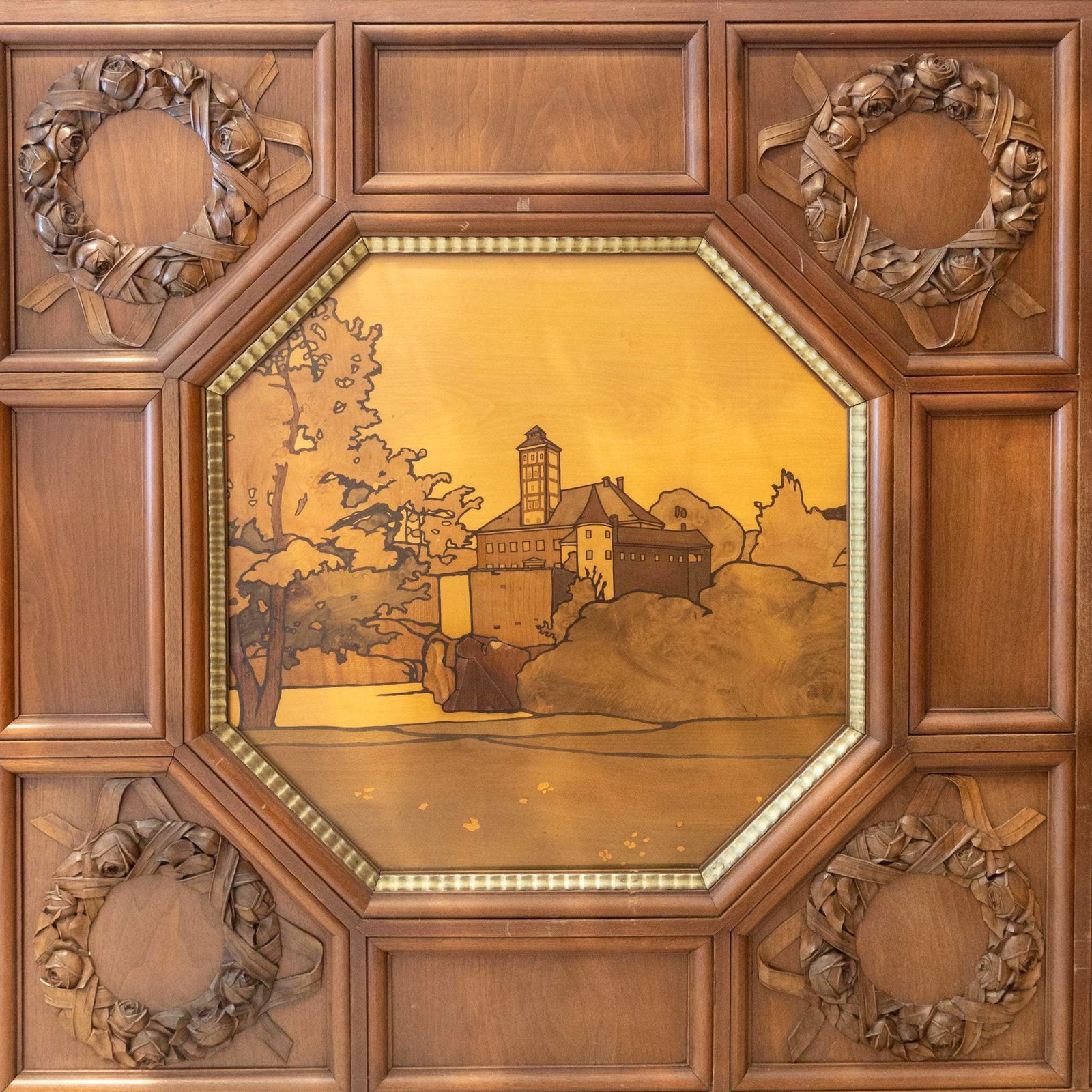 Art Nouveau Wall Panels, Vienna, Early 20th Century